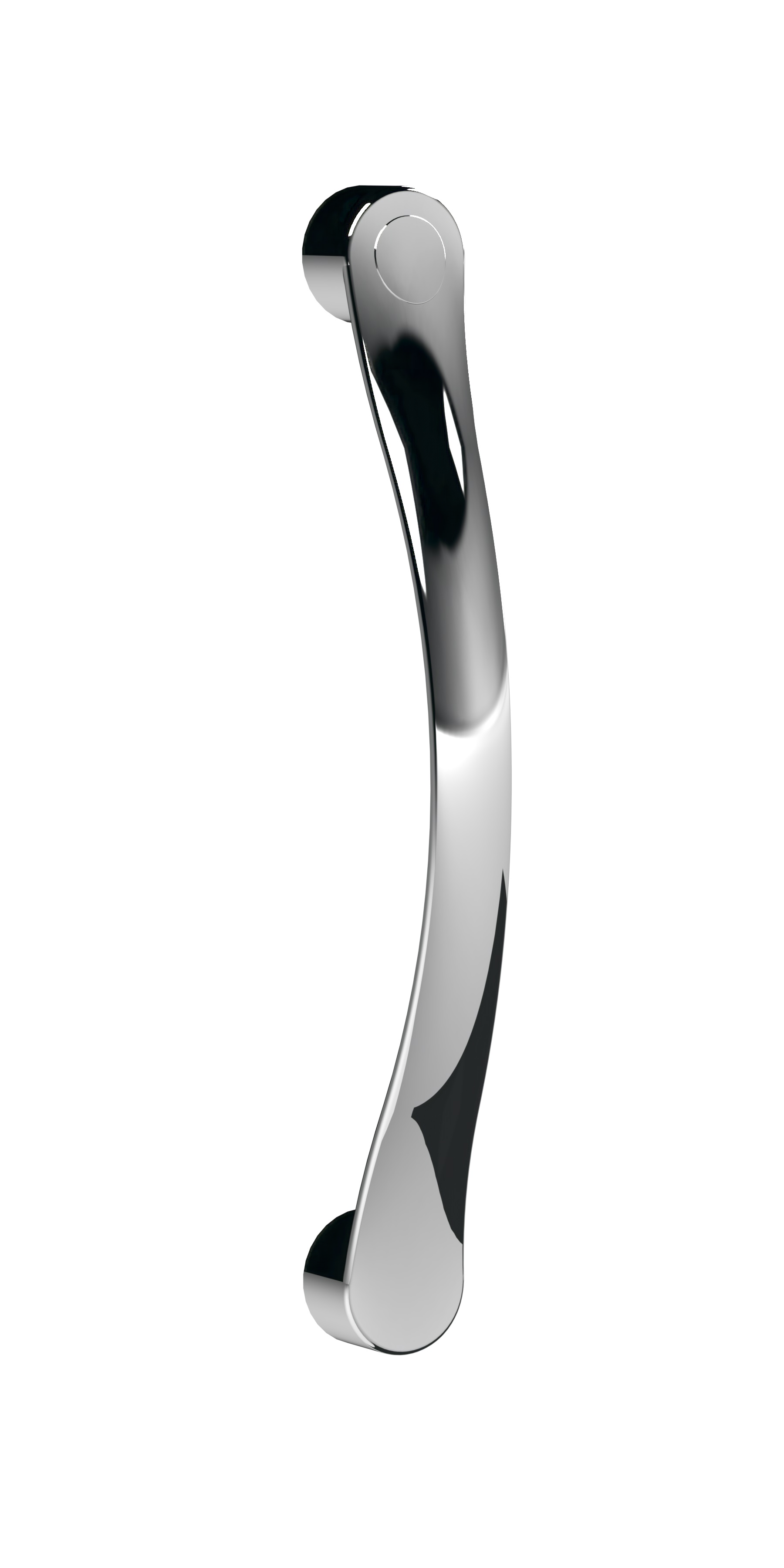 Nuie Chrome Ella Rounded Handle HAN009AA