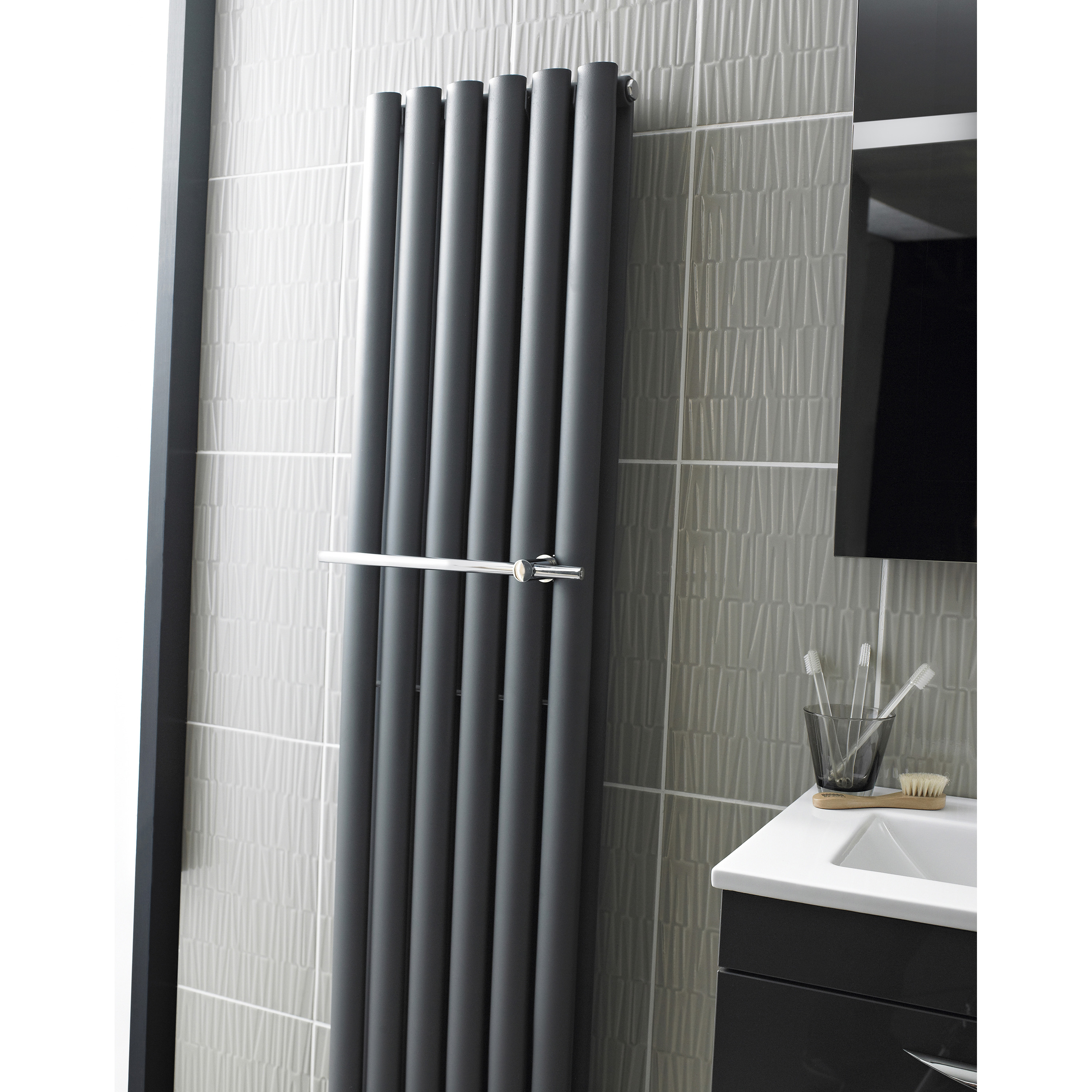 Hudson Reed Nuie Chrome Revive Radiator Towel Rail HL318