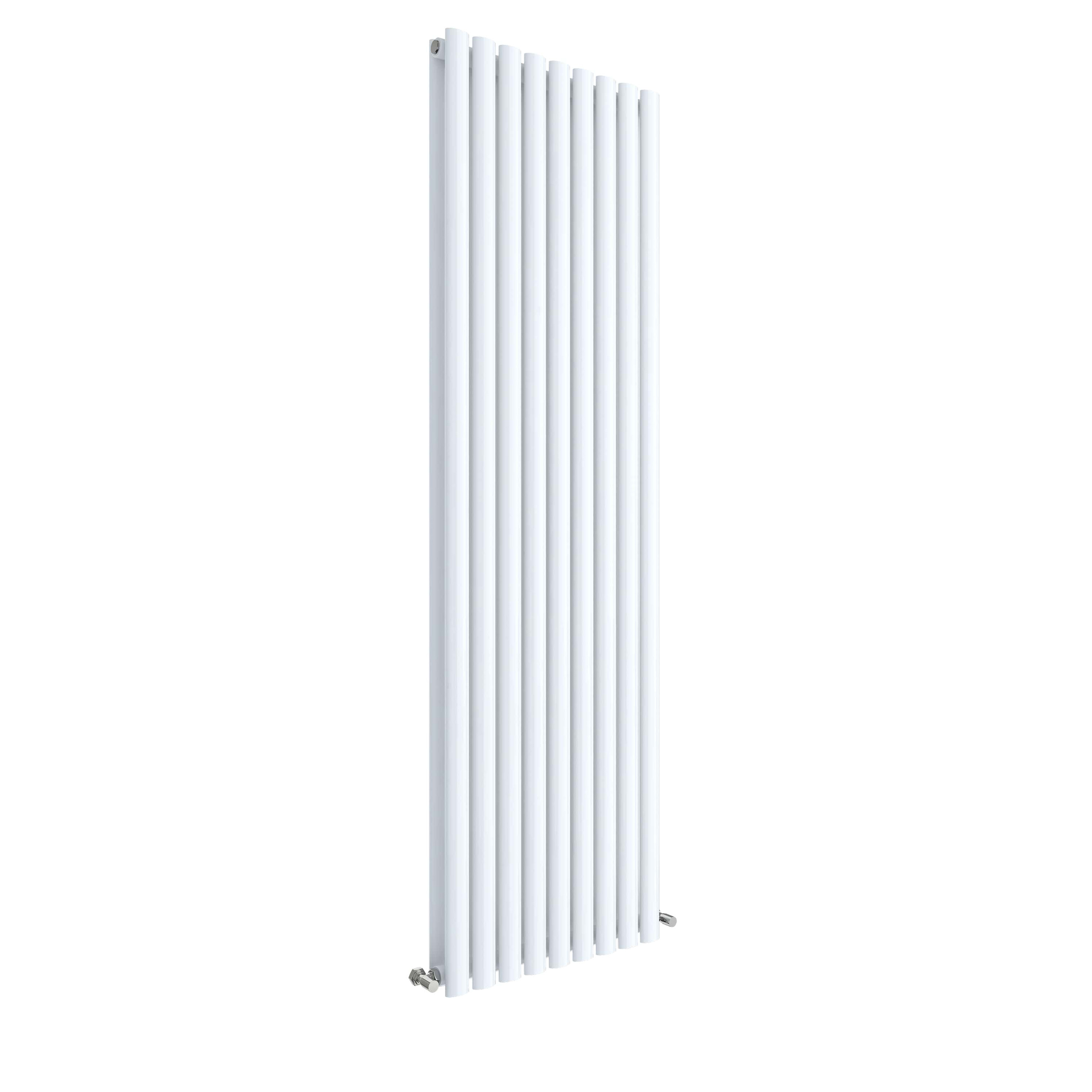 Hudson Reed Nuie Revive White High Gloss Vertical Double Panel Radiator 1800 x 528 HL327