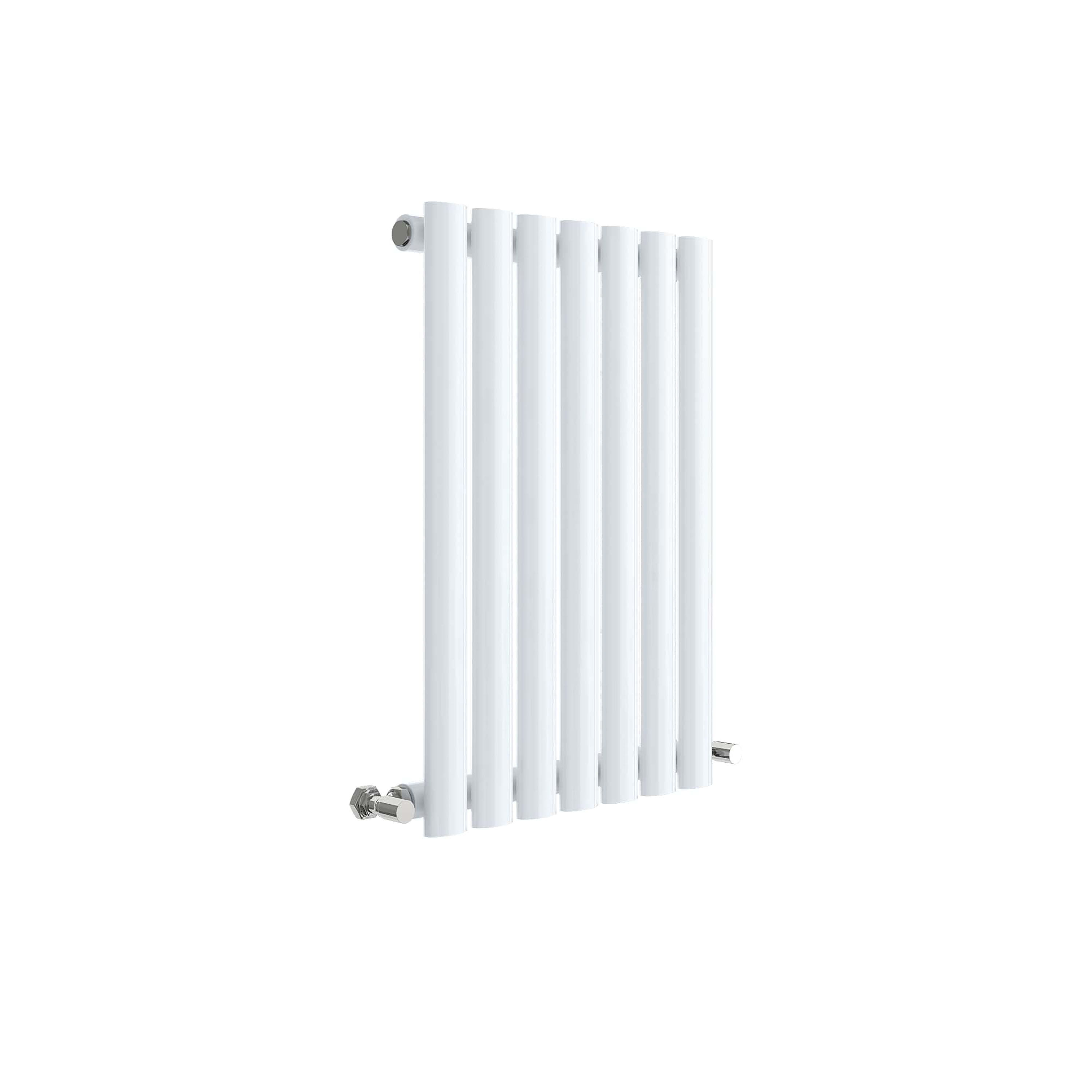 Hudson Reed Nuie Revive White High Gloss Horizontal Single Panel Radiator 600 x 412 HL337