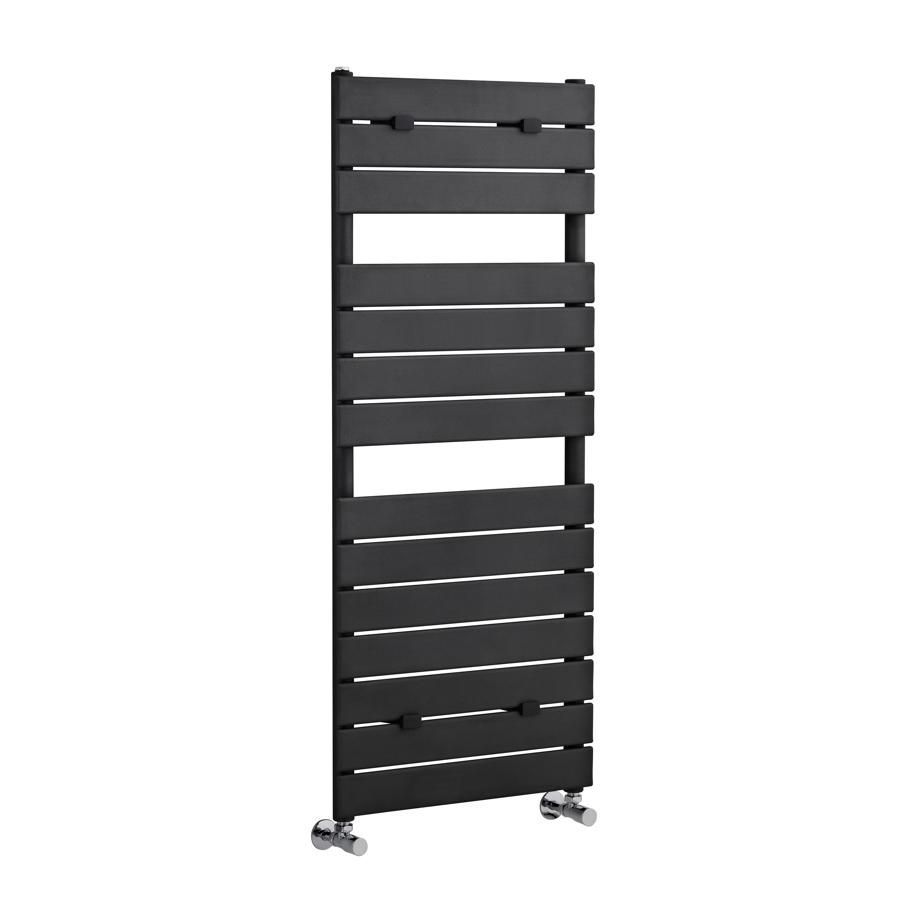 Hudson Reed Nuie Piazza Anthracite Heated Towel Rail HLA35