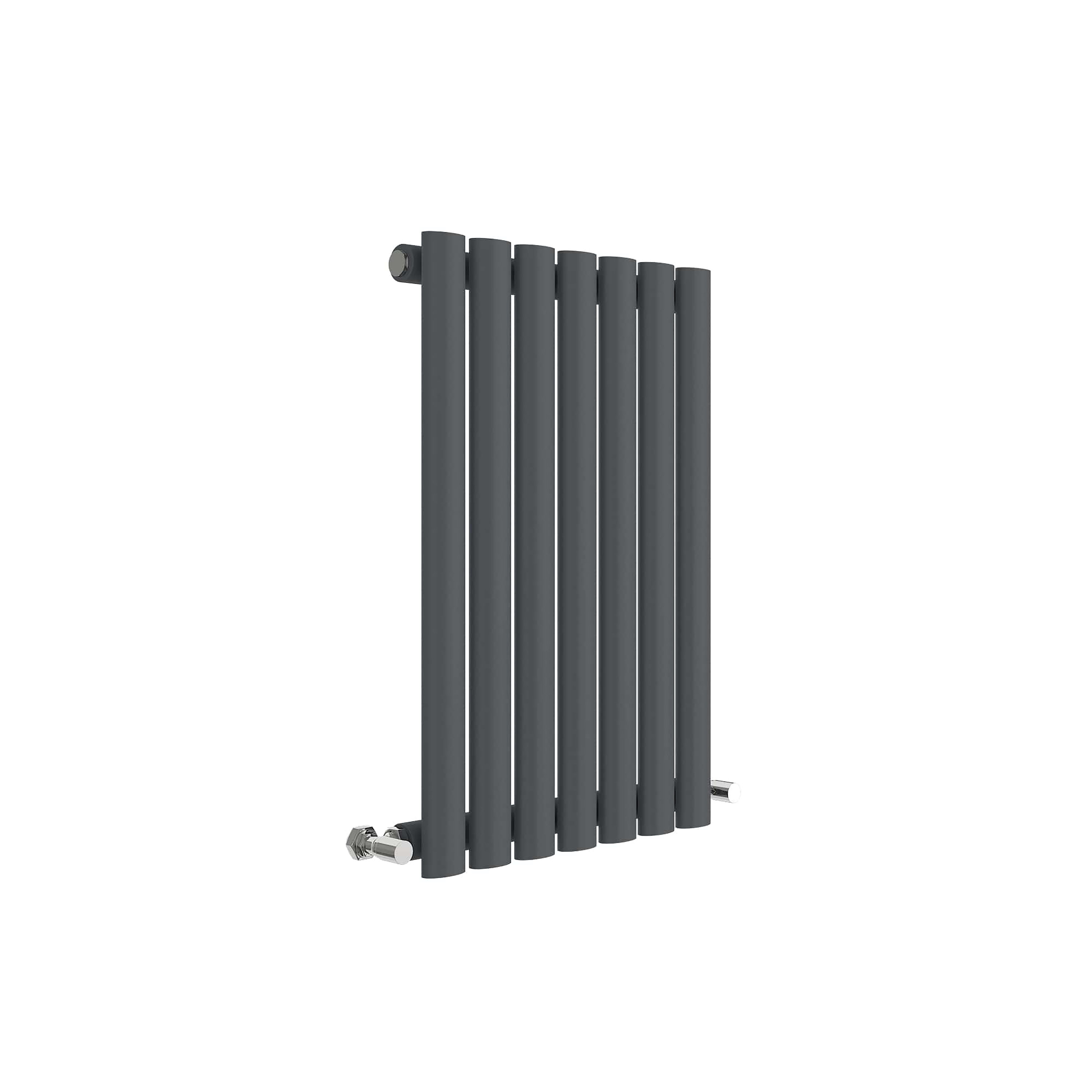 Hudson Reed Nuie Revive Anthracite Horizontal Single Panel Radiator 600 x 412 HLA37