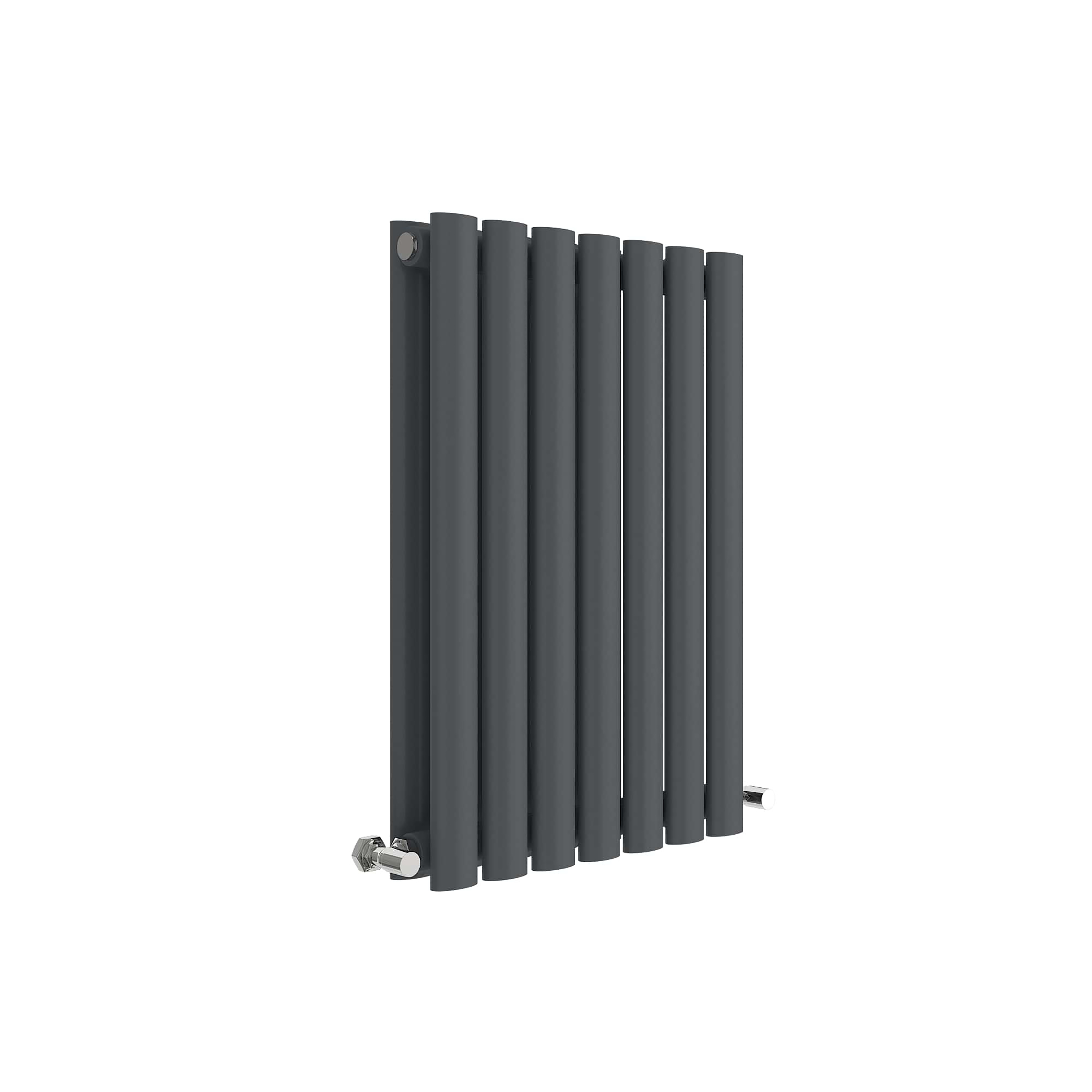 Hudson Reed Nuie Revive Anthracite Horizontal Double Panel Radiator 600 x 412 HLA37D