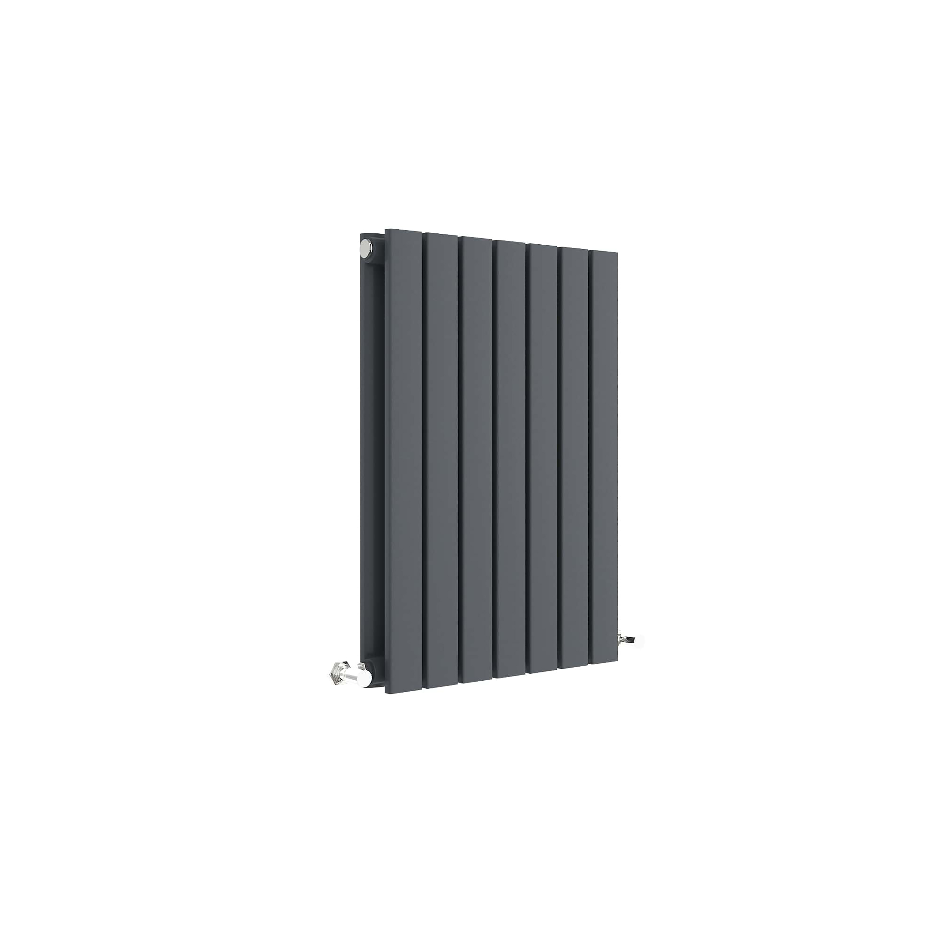 Hudson Reed Nuie Sloane Anthracite Horizontal Double Panel Radiator 600 x 412 HLA54D