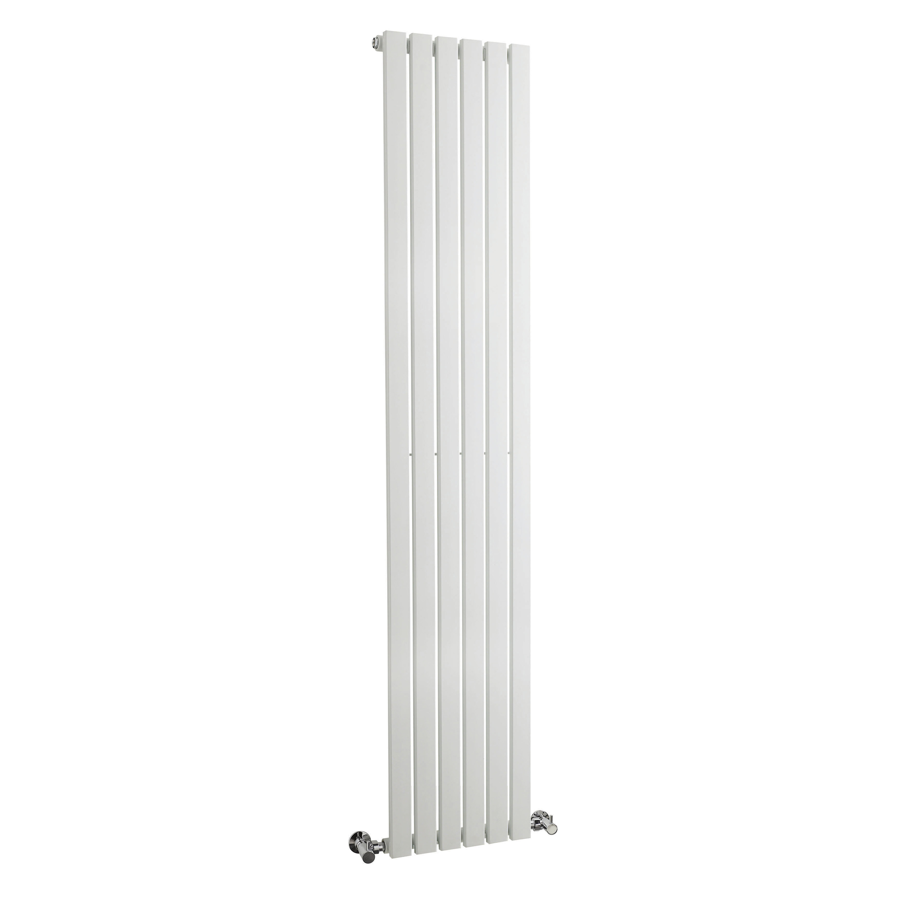 Hudson Reed Nuie Sloane White Single Panel Designer Radiator HLW42