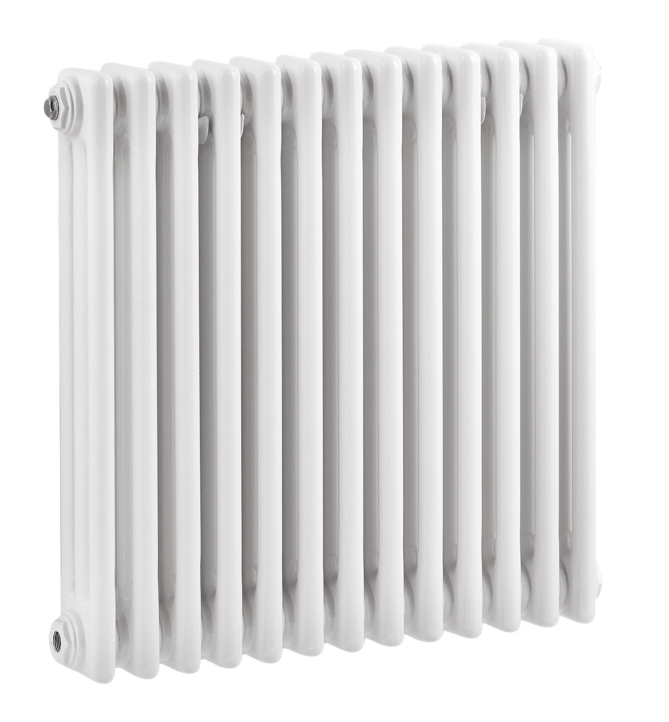 Hudson Reed Nuie Colosseum White Triple Column Traditional Radiator HX304