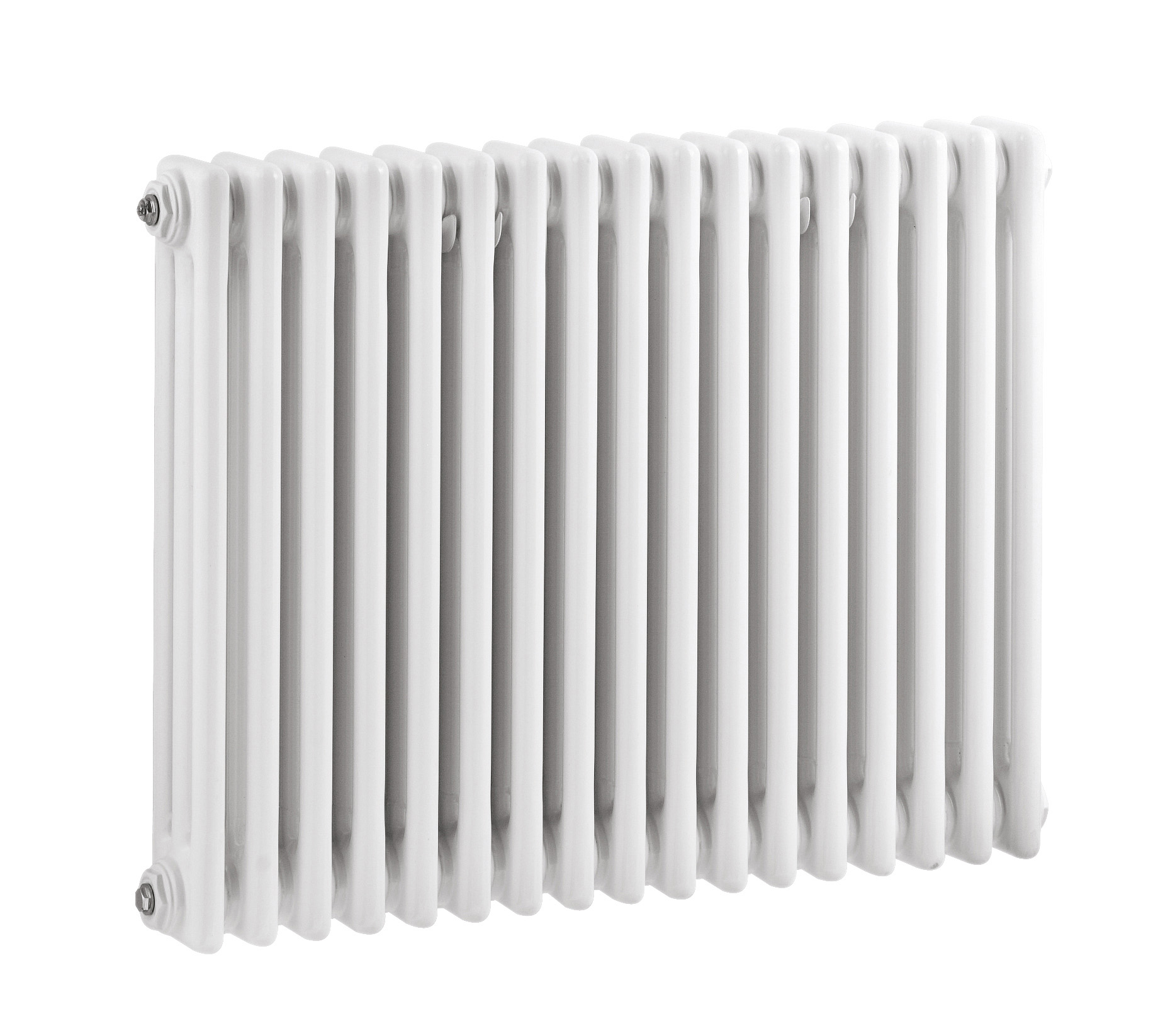 Hudson Reed Nuie Colosseum White Triple Column Traditional Radiator HX305