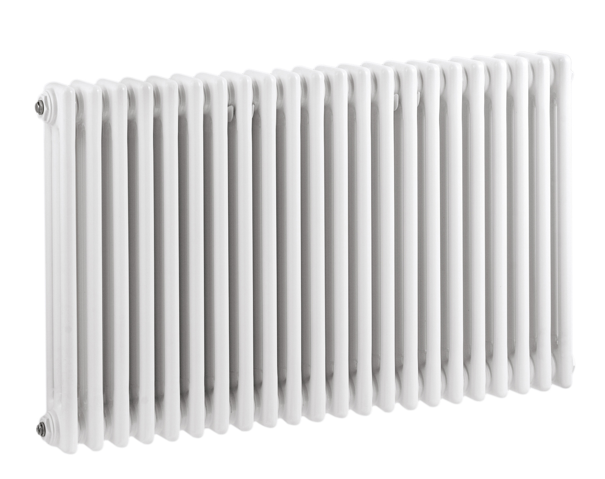 Hudson Reed Nuie Colosseum White Triple Column Traditional Radiator HX306