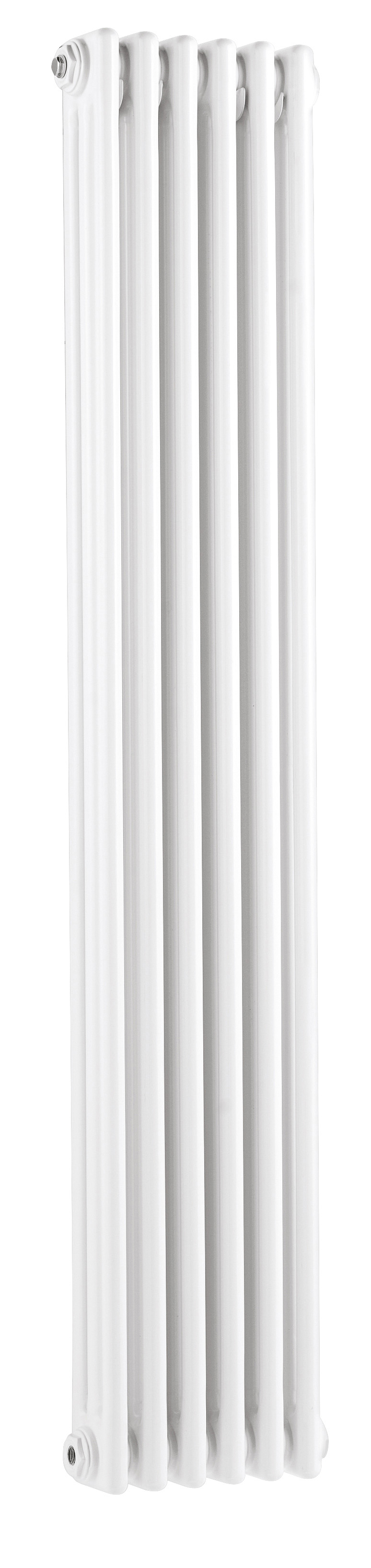 Hudson Reed Nuie Colosseum White Triple Column Traditional Radiator HX308