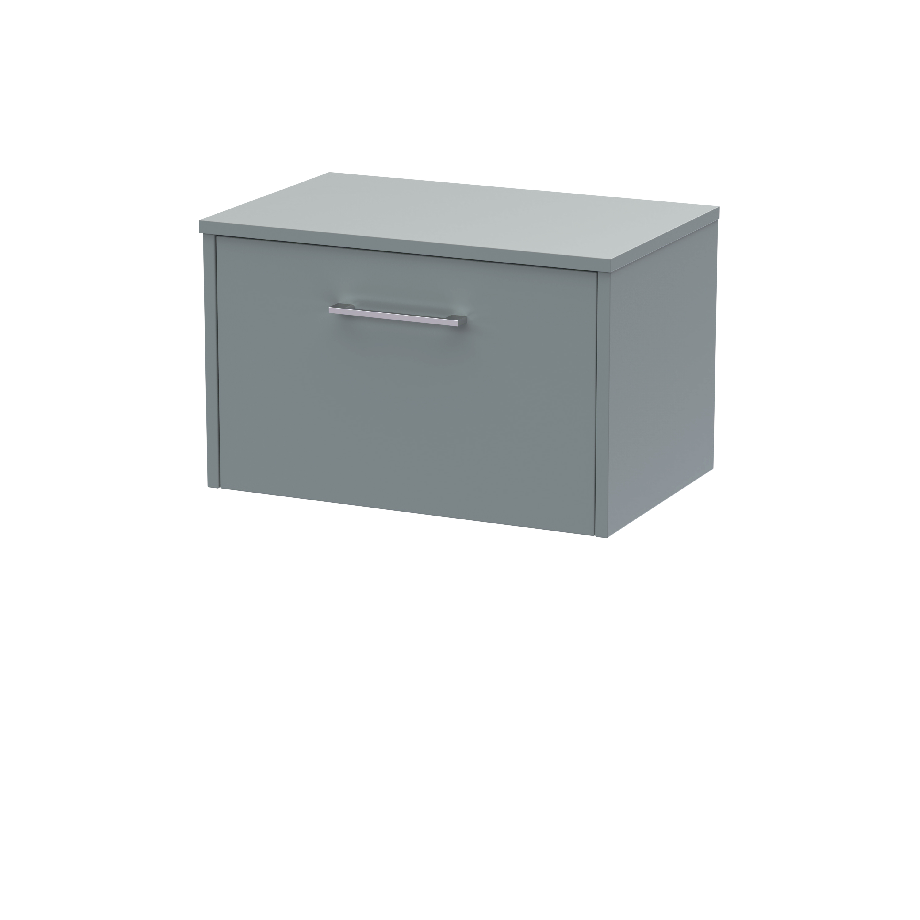 Hudson Reed Juno Coastal Grey 600mm Wall Hung Vanity Unit and Worktop JNU2322W