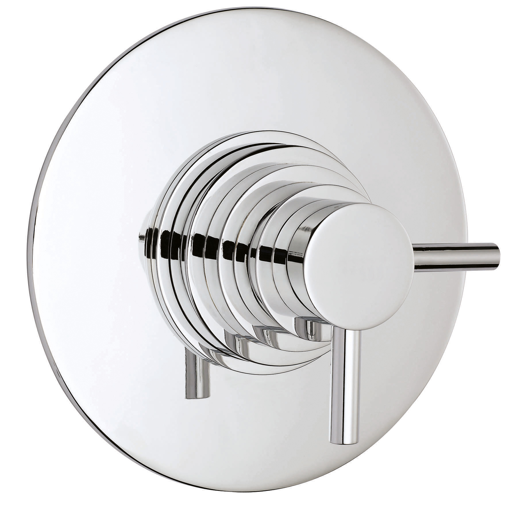 Hudson Reed Tec Dual Chrome 1 Outlet Concealed Thermostatic Shower Valve JTY025