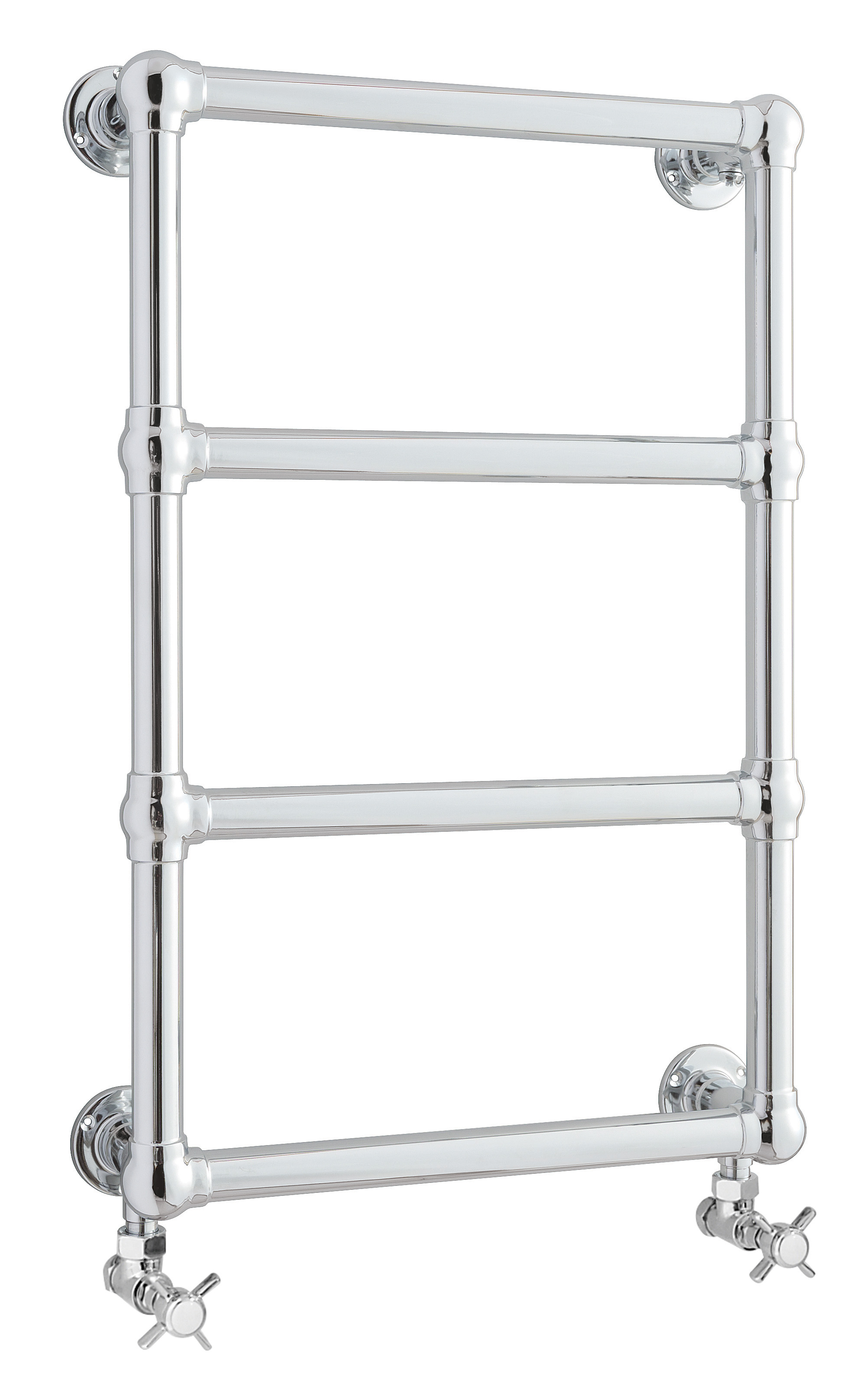 Hudson Reed Heated Towels Rail Chrome Epsom Wall Mounted Towel LDR005