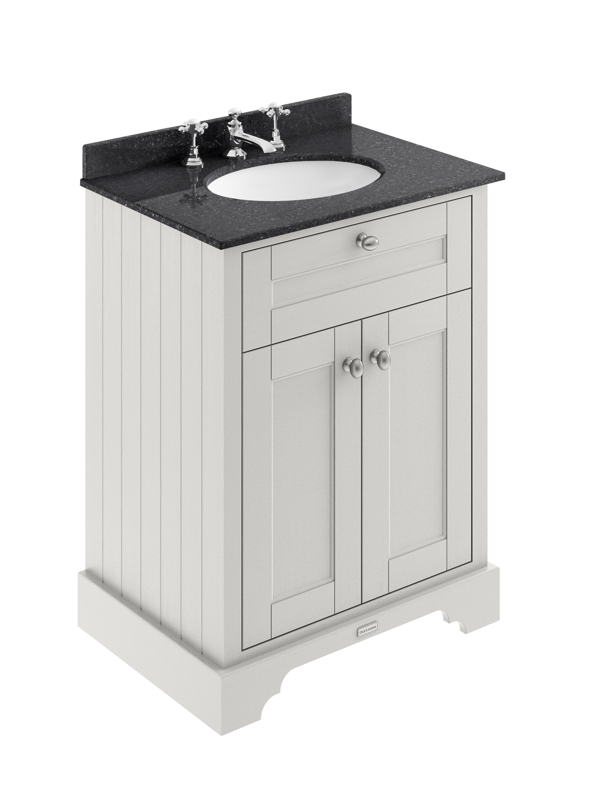 Hudson Reed Old London Timeless Sand 600mm Vanity Unit and Marble Top 3TH LOF424