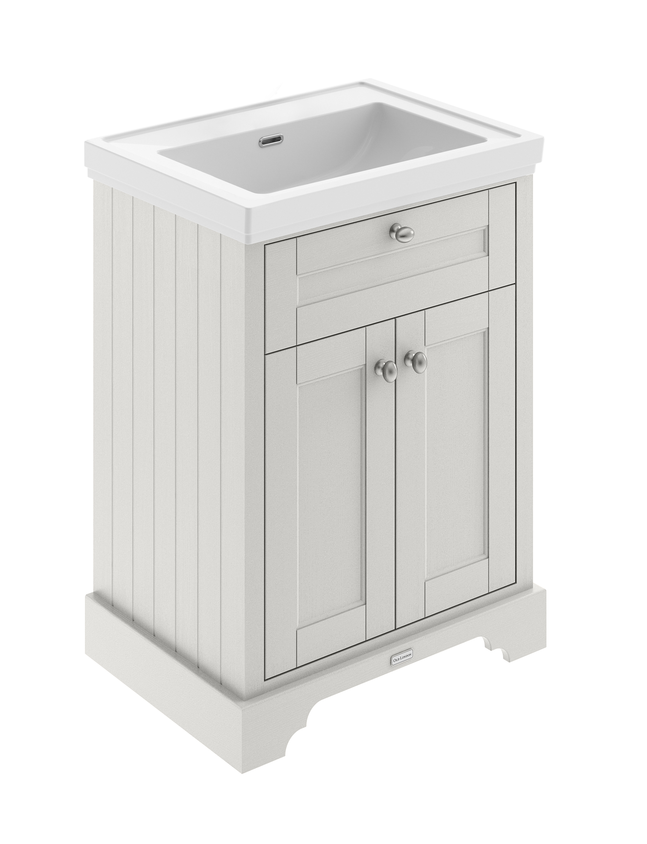 Hudson Reed Old London Timeless Sand 600mm 2 Door Vanity Unit and Classic Basin 0TH LOF444