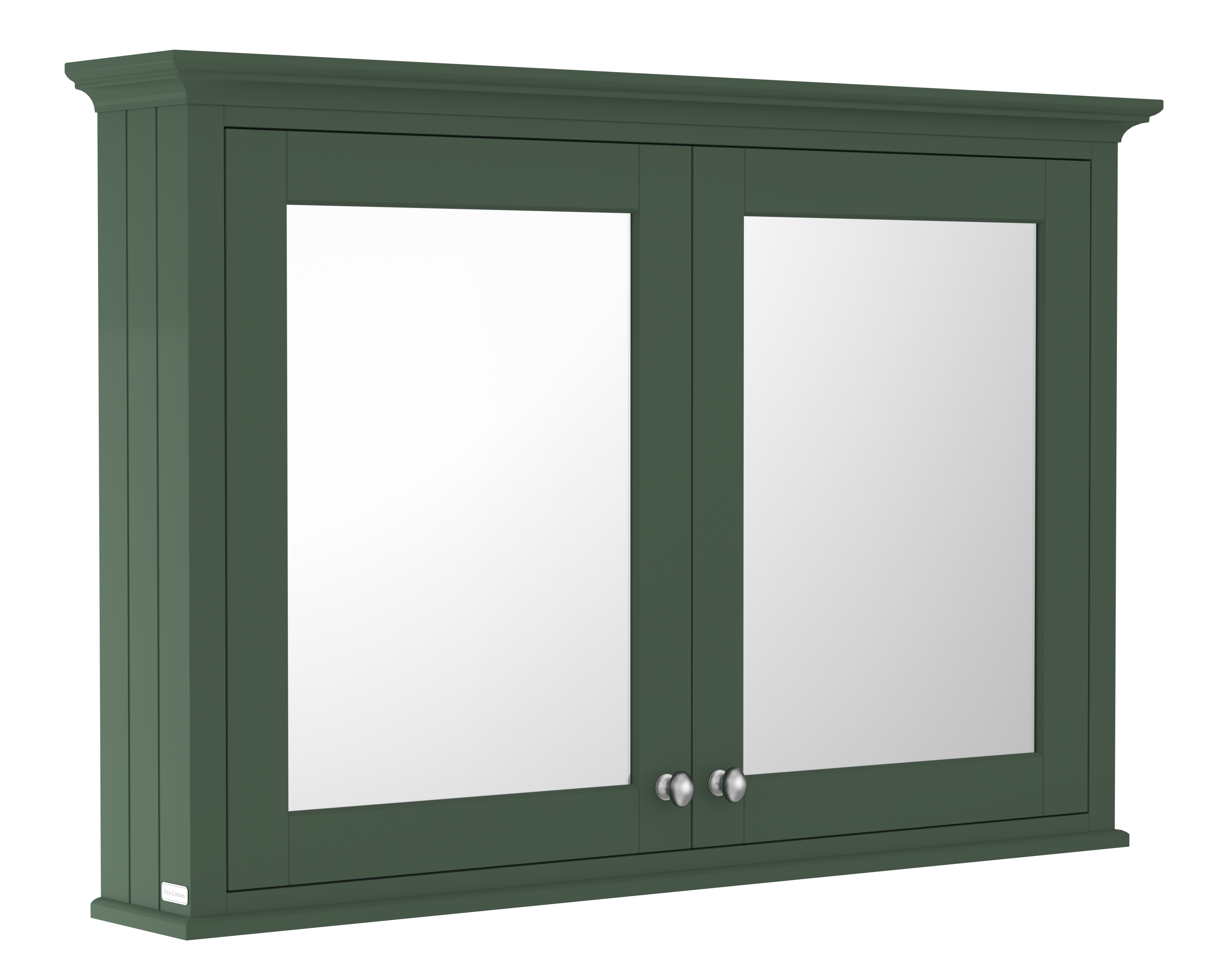 Hudson Reed Old London Hunter Green 1050mm Mirror Cabinet LON817