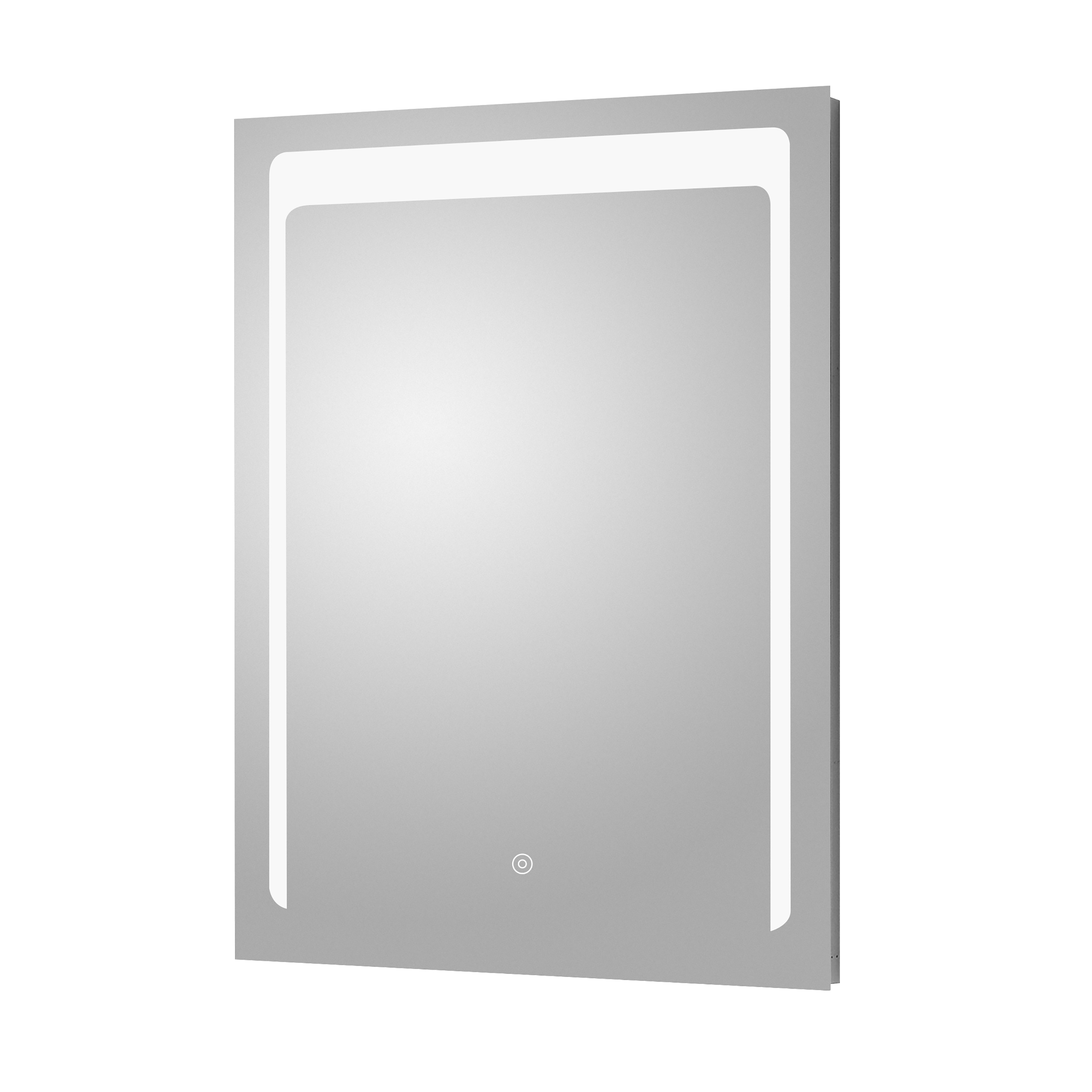 Hudson Reed Nuie LED Touch Sensor Silver 700 x 500 Mirror LQ501