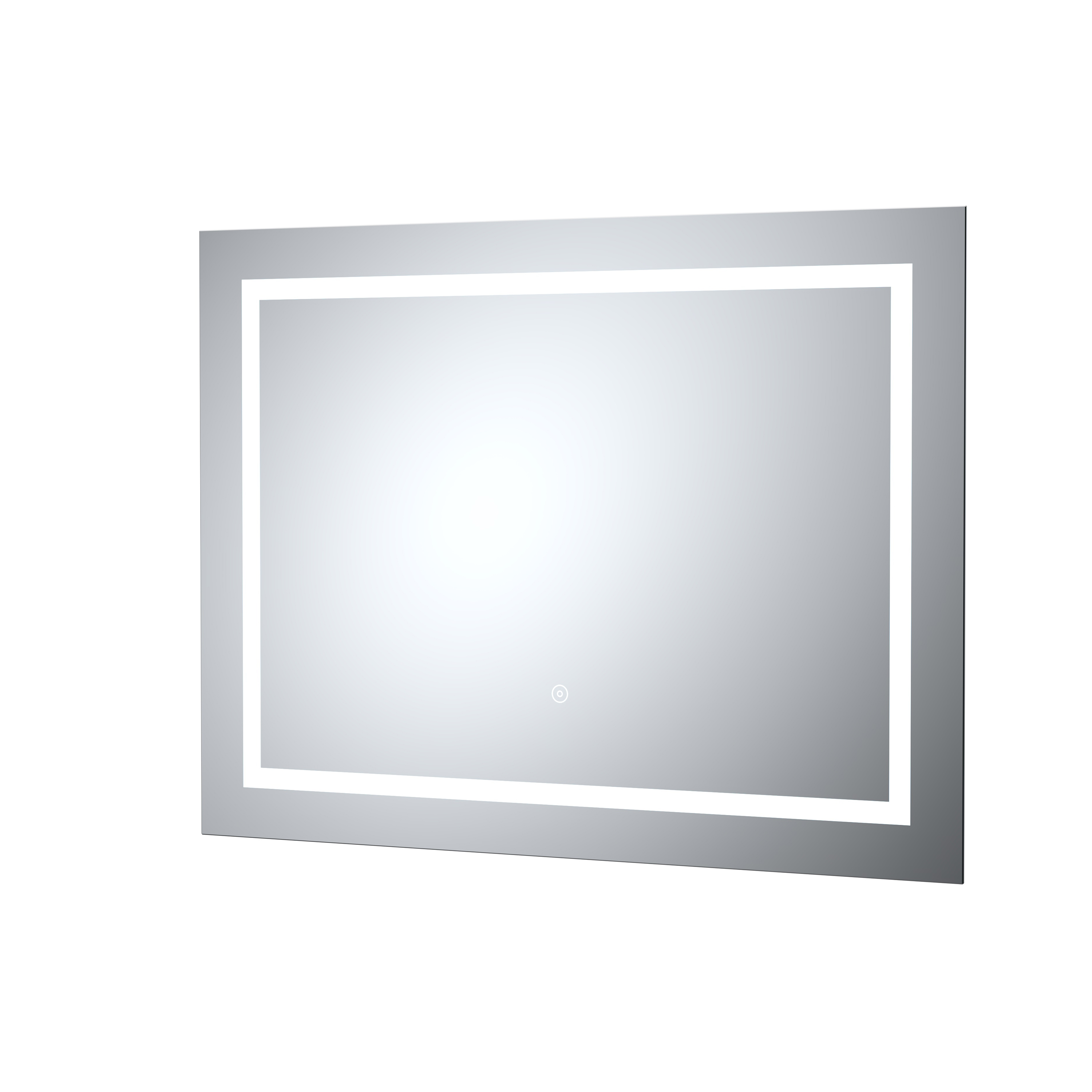Hudson Reed Nuie LED Touch Sensor Silver 800 x 600 Mirror LQ506