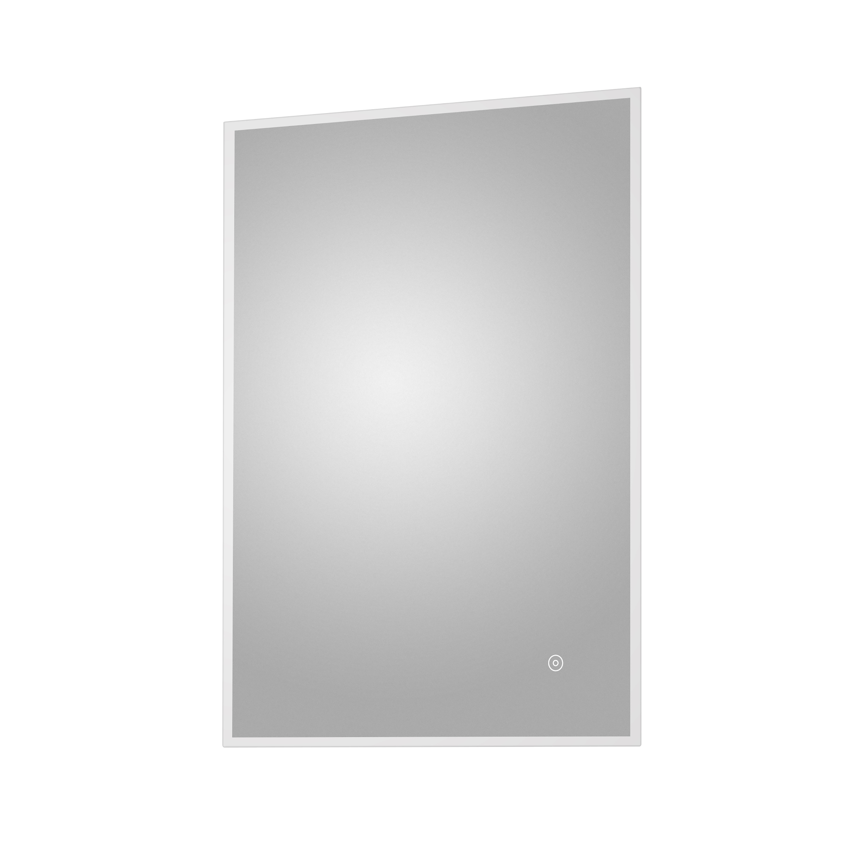 Hudson Reed Nuie LED Touch Sensor Silver 700 x 500 Ambient Mirror LQ602
