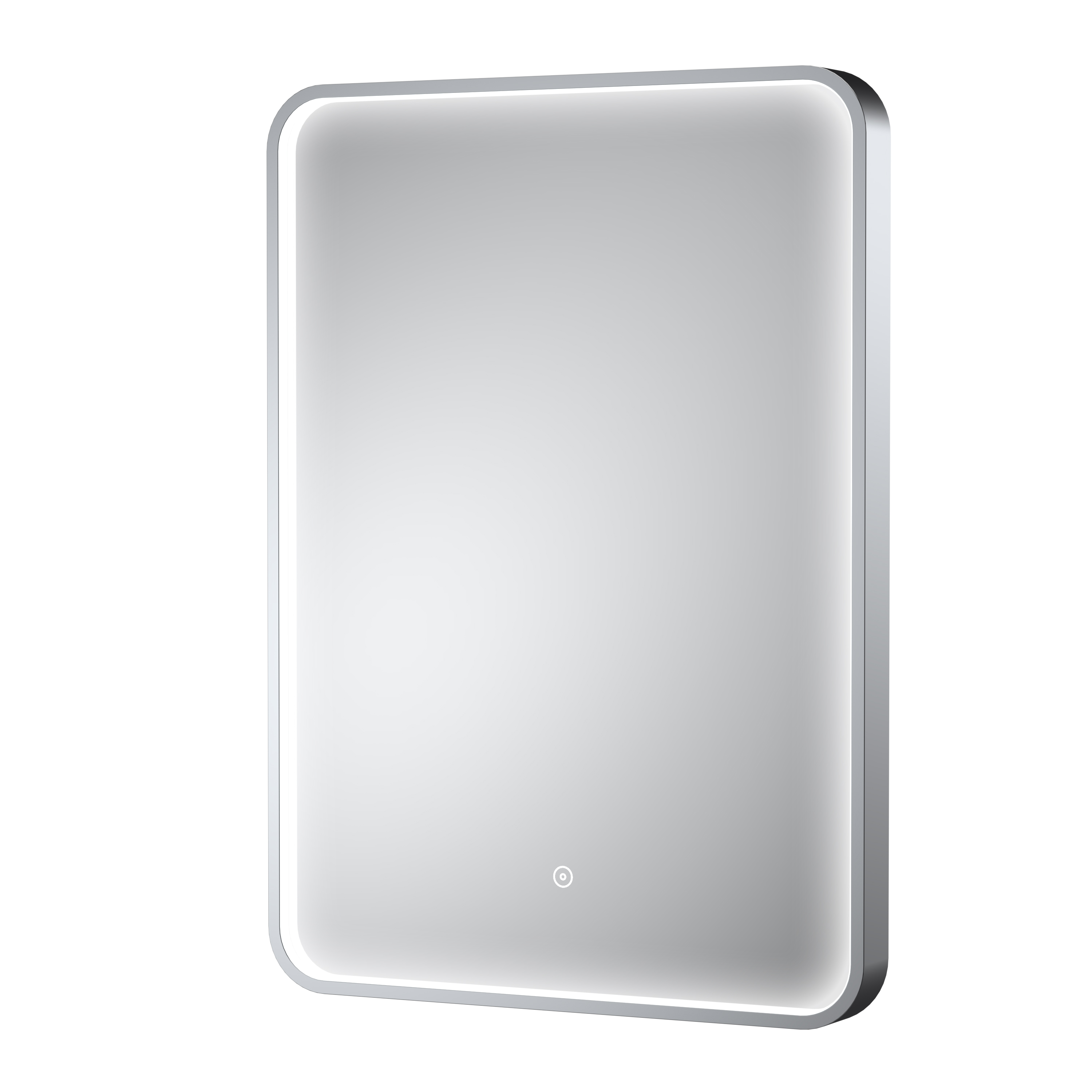 Hudson Reed Nuie Pictor Chrome Polished Frame LED Mirror 700 x 500mm LQ733