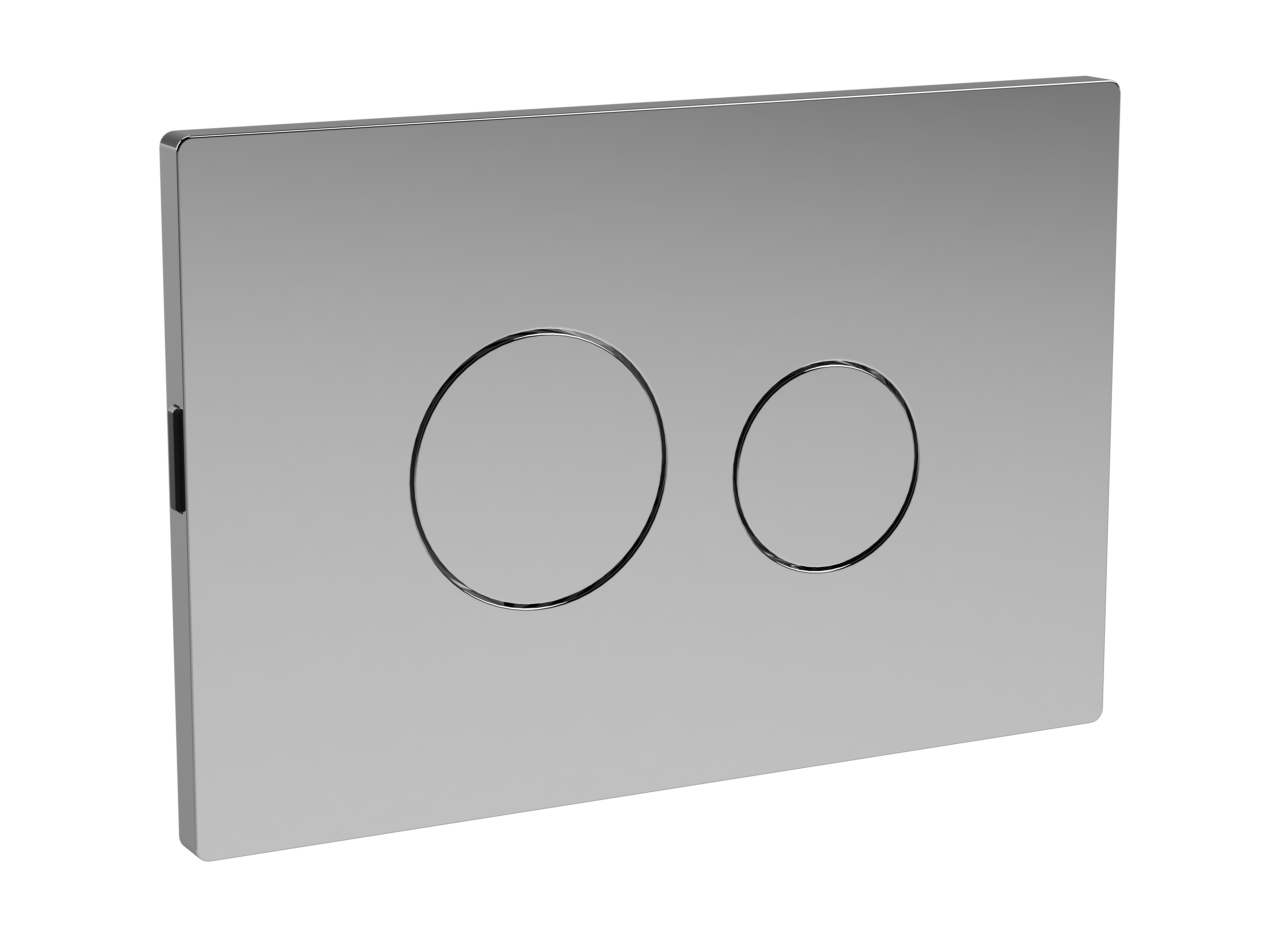 Hudson Reed Nuie Chrome Round Plate for Pneumatic Dual Flush MDPP01R