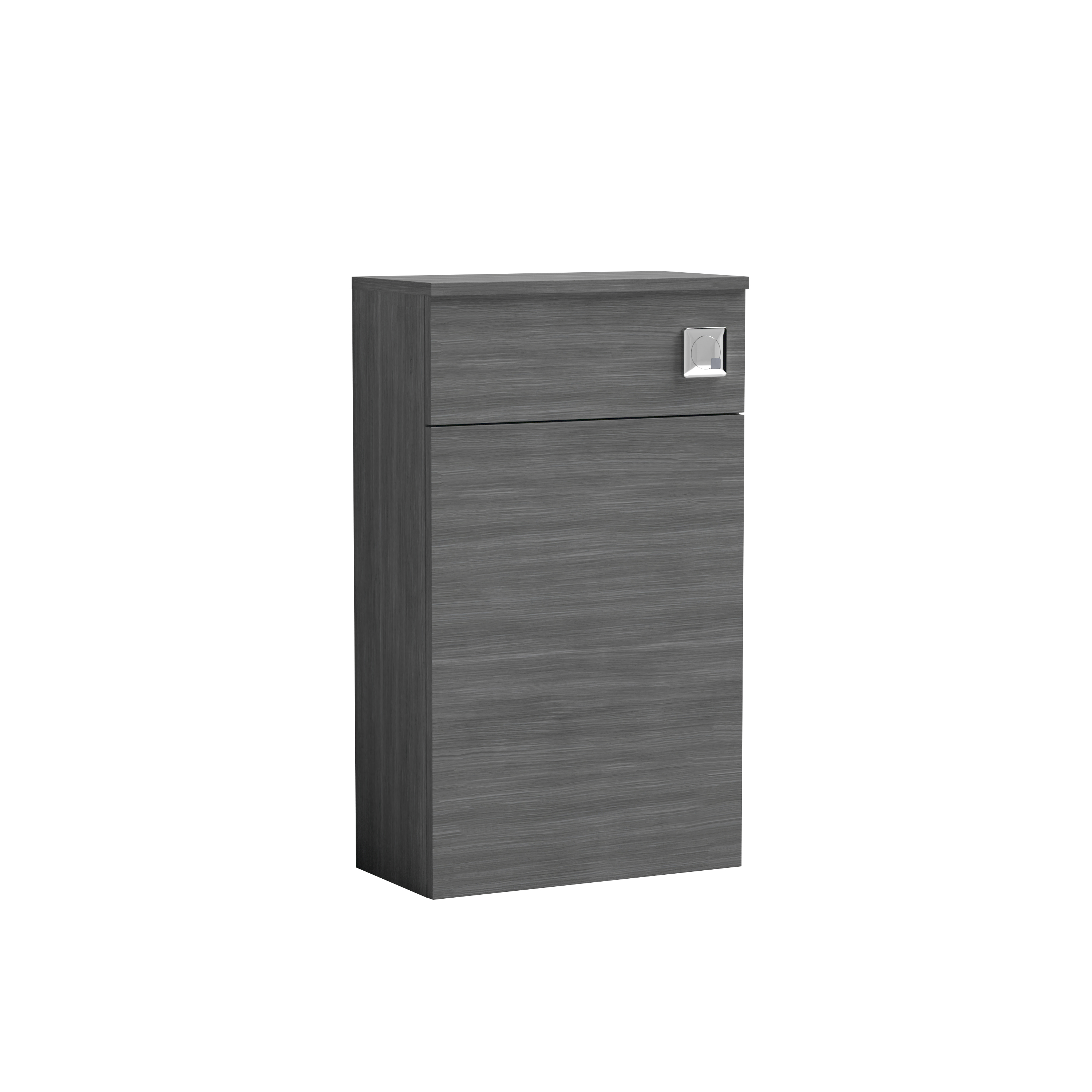 Nuie Athena Anthracite Woodgrain 500mm WC Unit MOD542