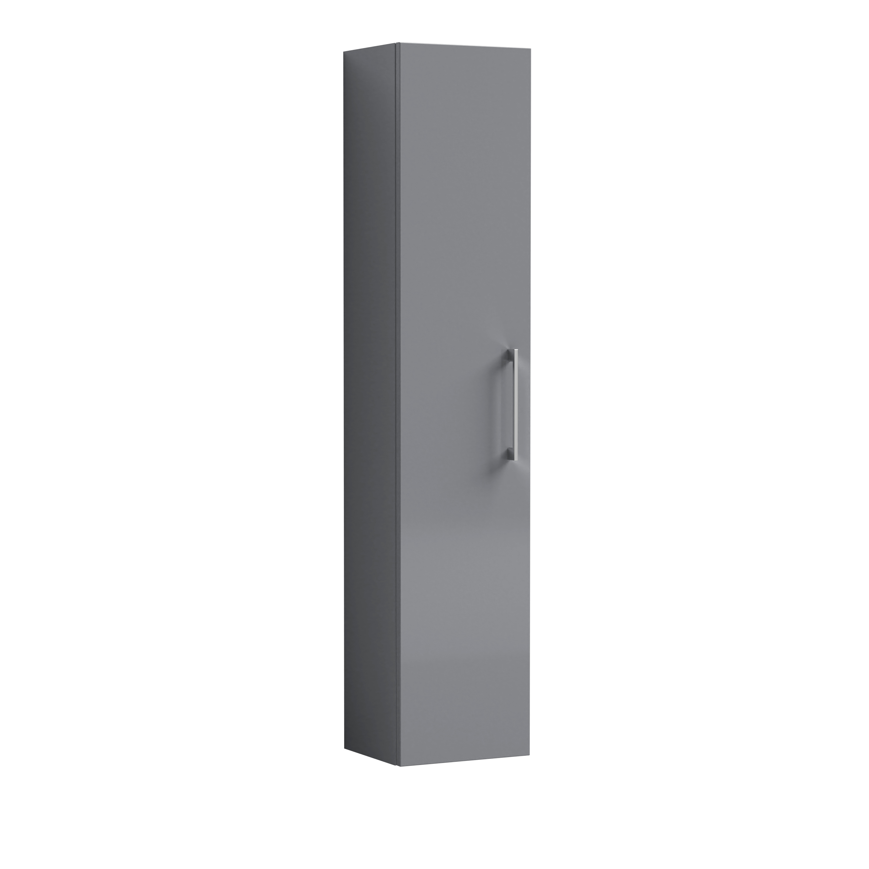 Nuie Arno Satin Grey 300mm Tall Unit 1 Door MOE2261