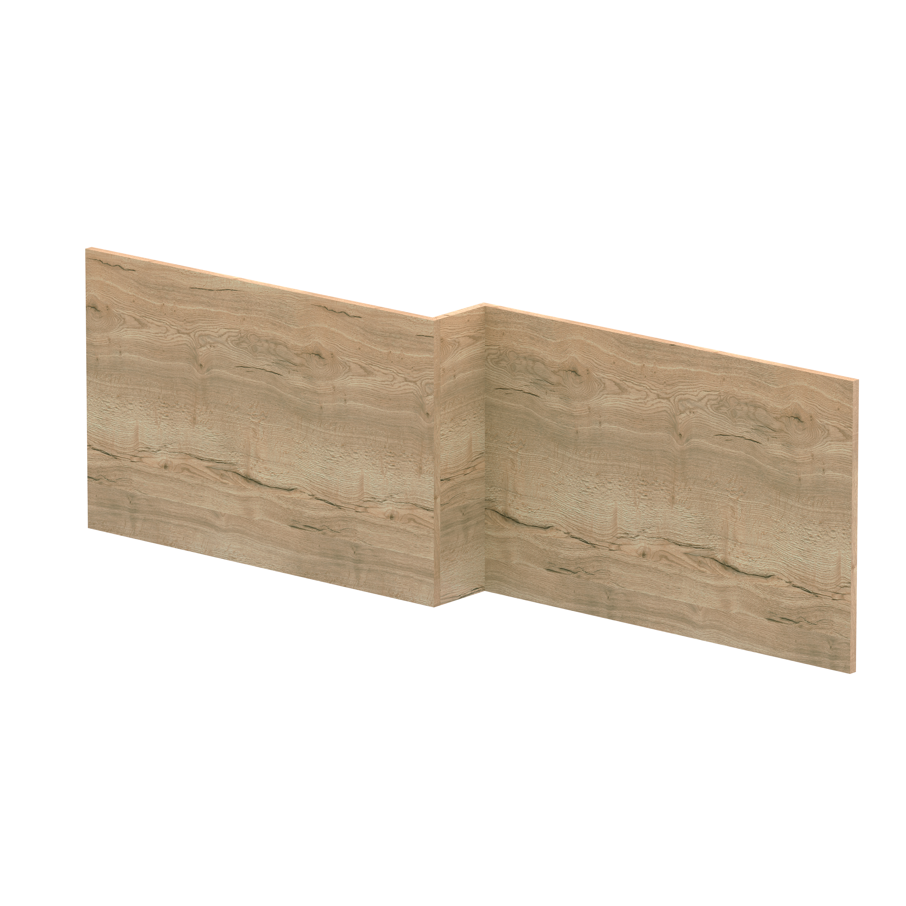 Hudson Reed Autumn Oak 1700mm Shower Bath Front Panel MPC1835