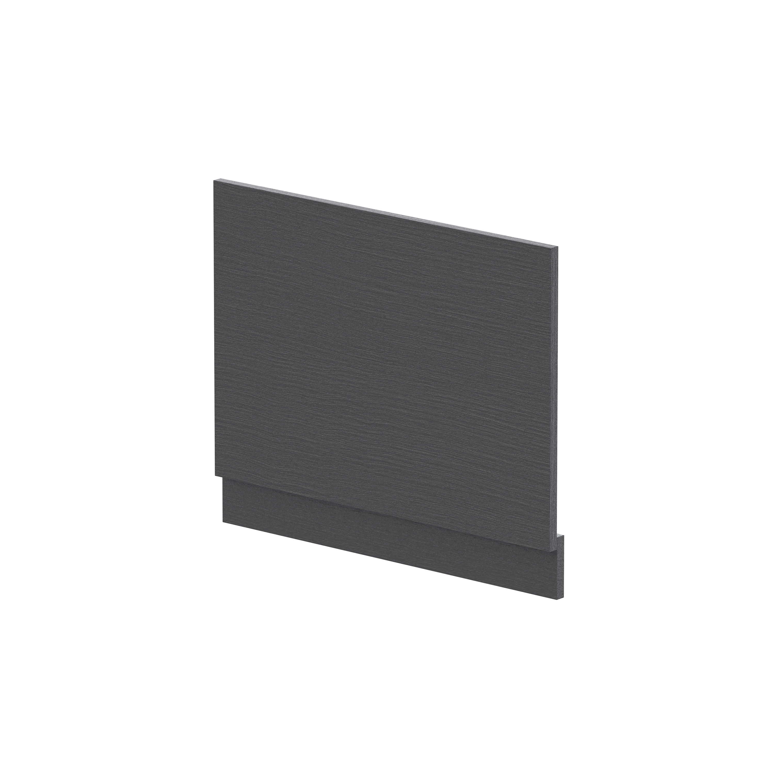 Hudson Reed Nuie Graphite Grey Woodgrain 700mm Bath End Panel MPC2211