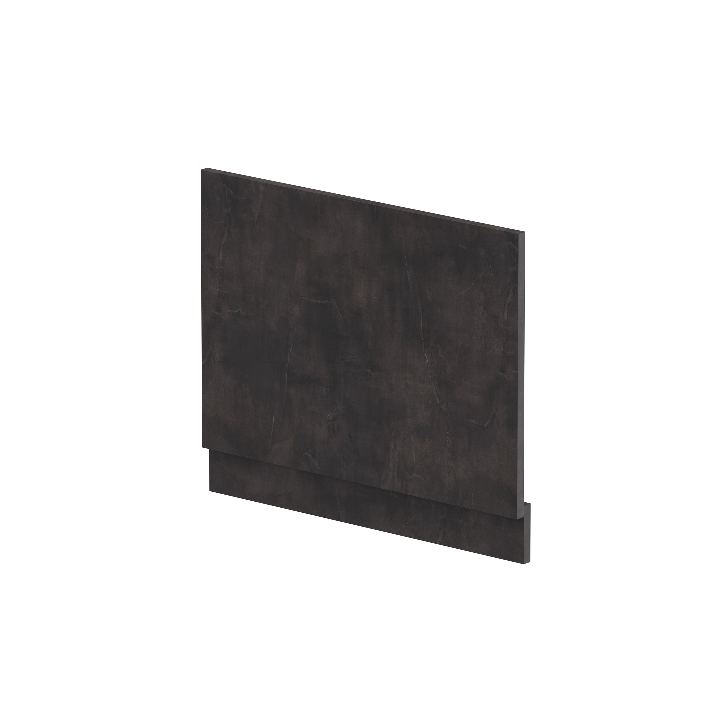 Hudson Reed Nuie Havana Metallic Slate Straight End Panel and Plinth 700mm MPC2611