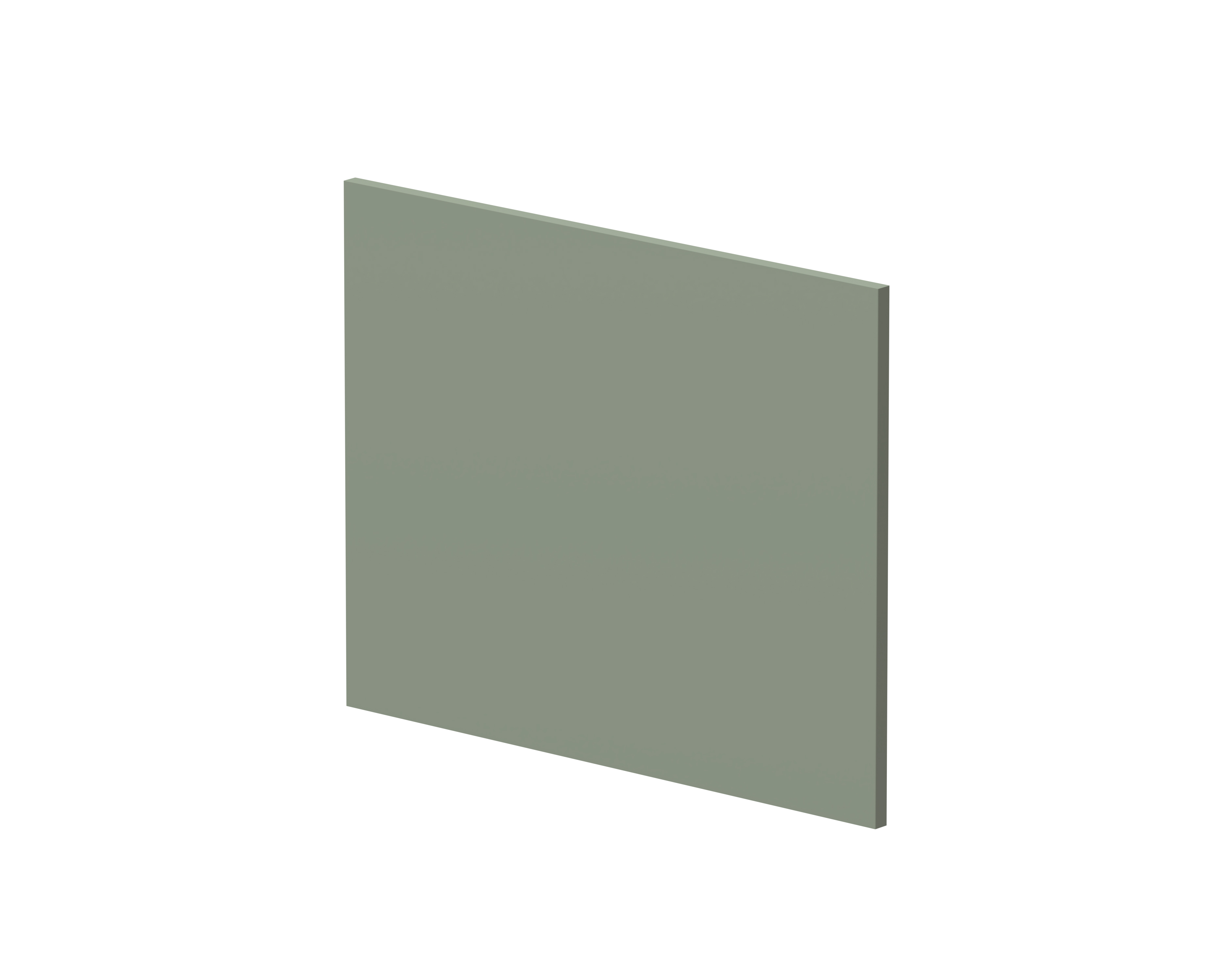 Hudson Reed Fern Green Square Shower Bath End Panel MPC3131