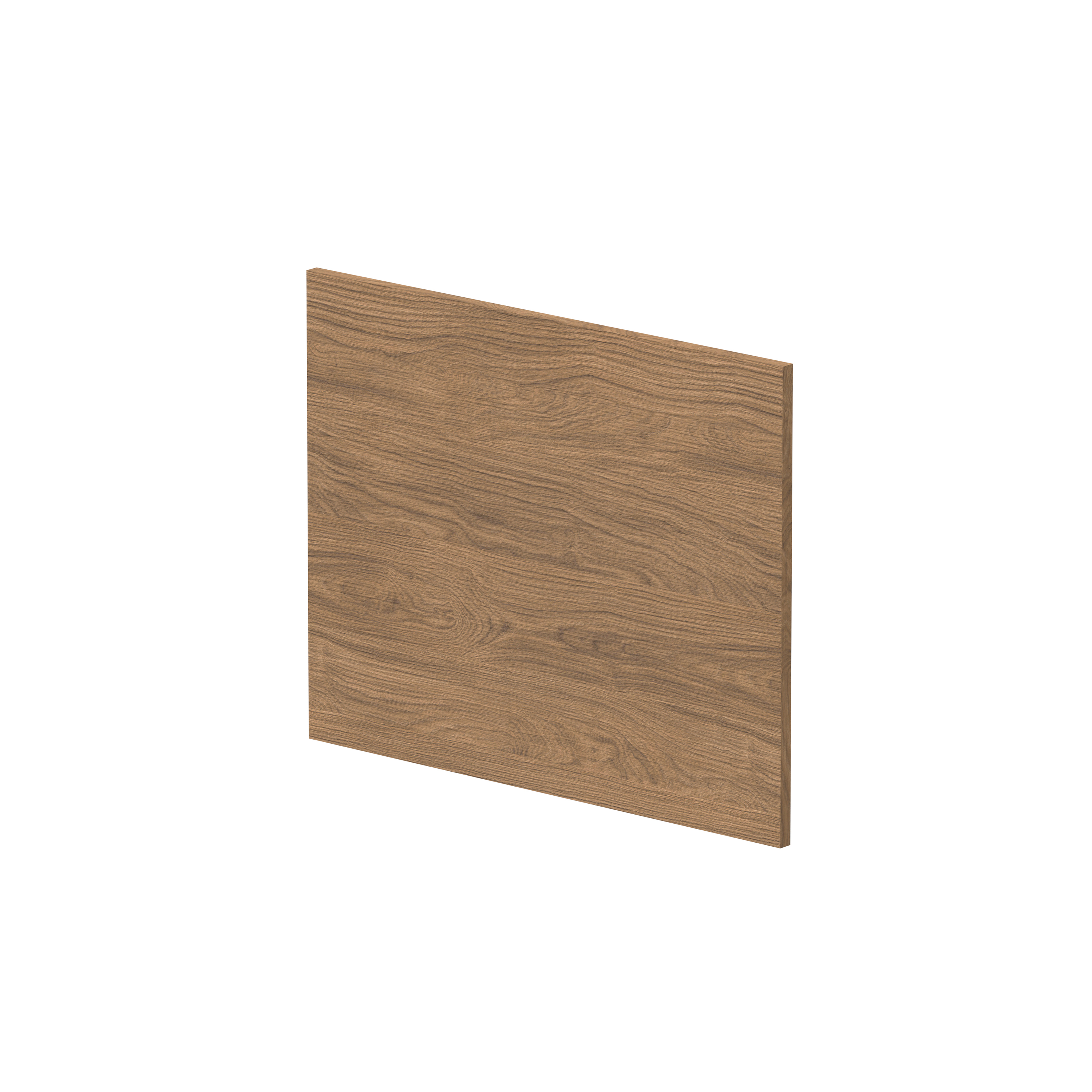 Hudson Reed Antique Oak Square Shower Bath End Panel MPD2731