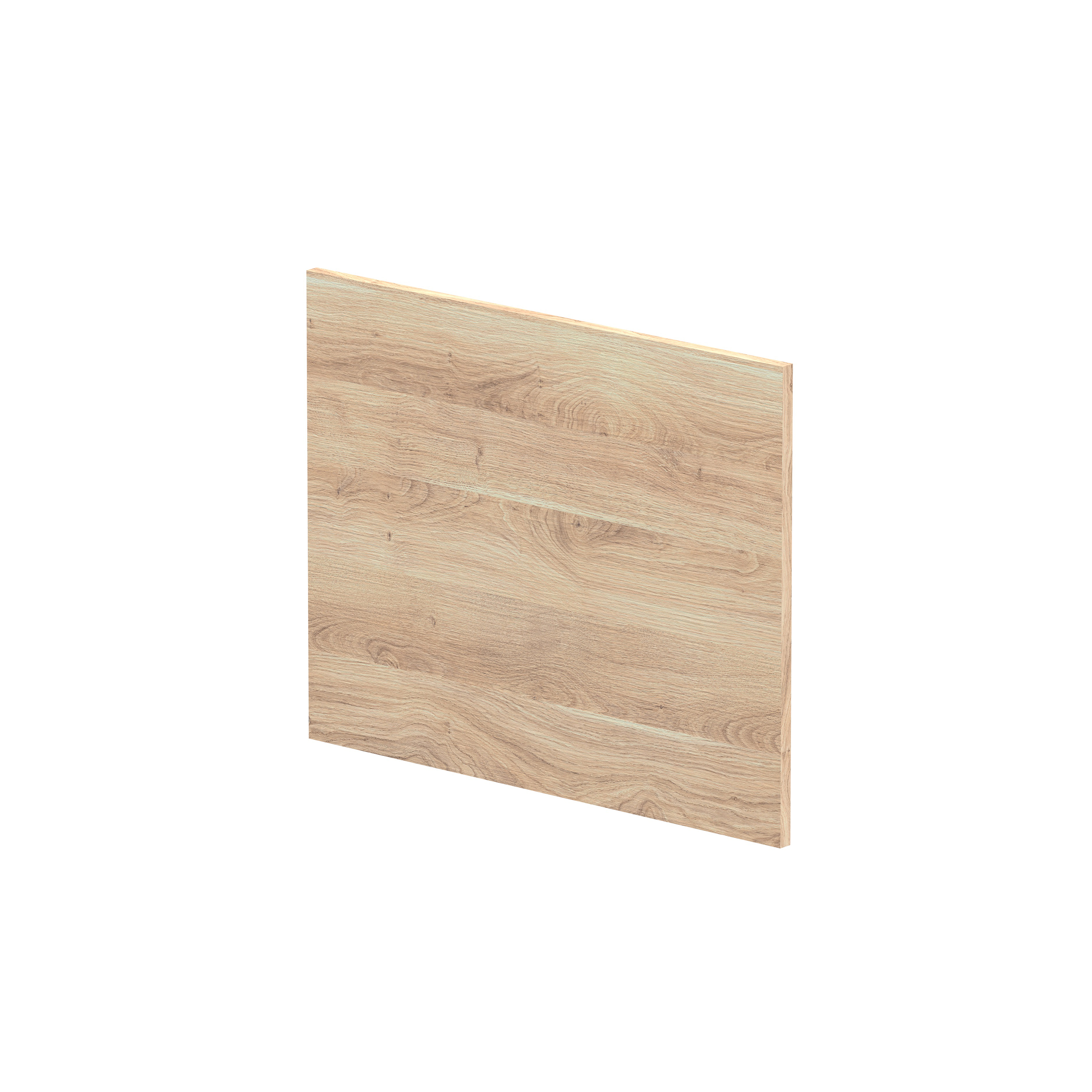 Hudson Reed Bleached Oak Square Shower Bath End Panel MPD3031