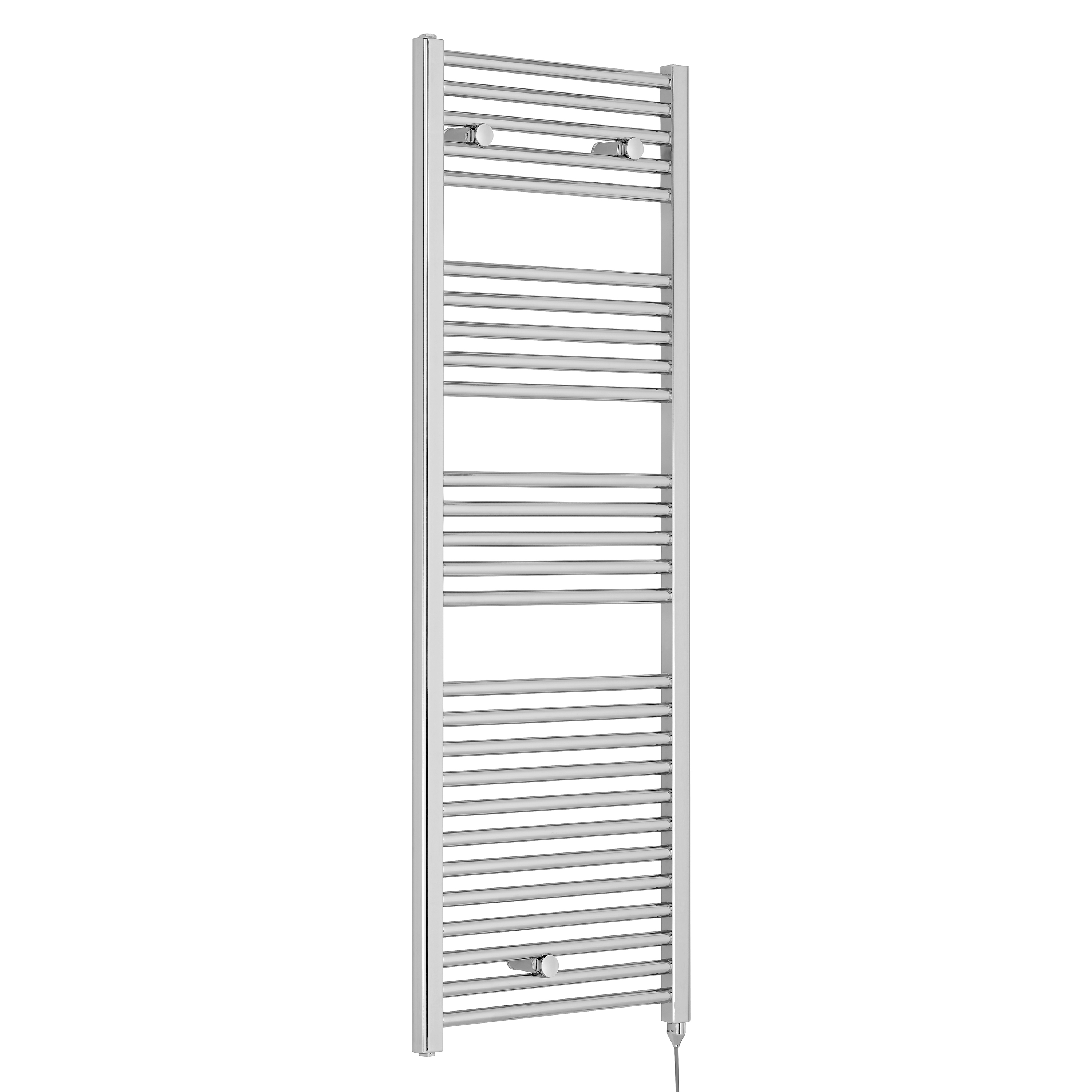 Nuie Chrome Electric Towel Rail 480 x 1375mm MTY152