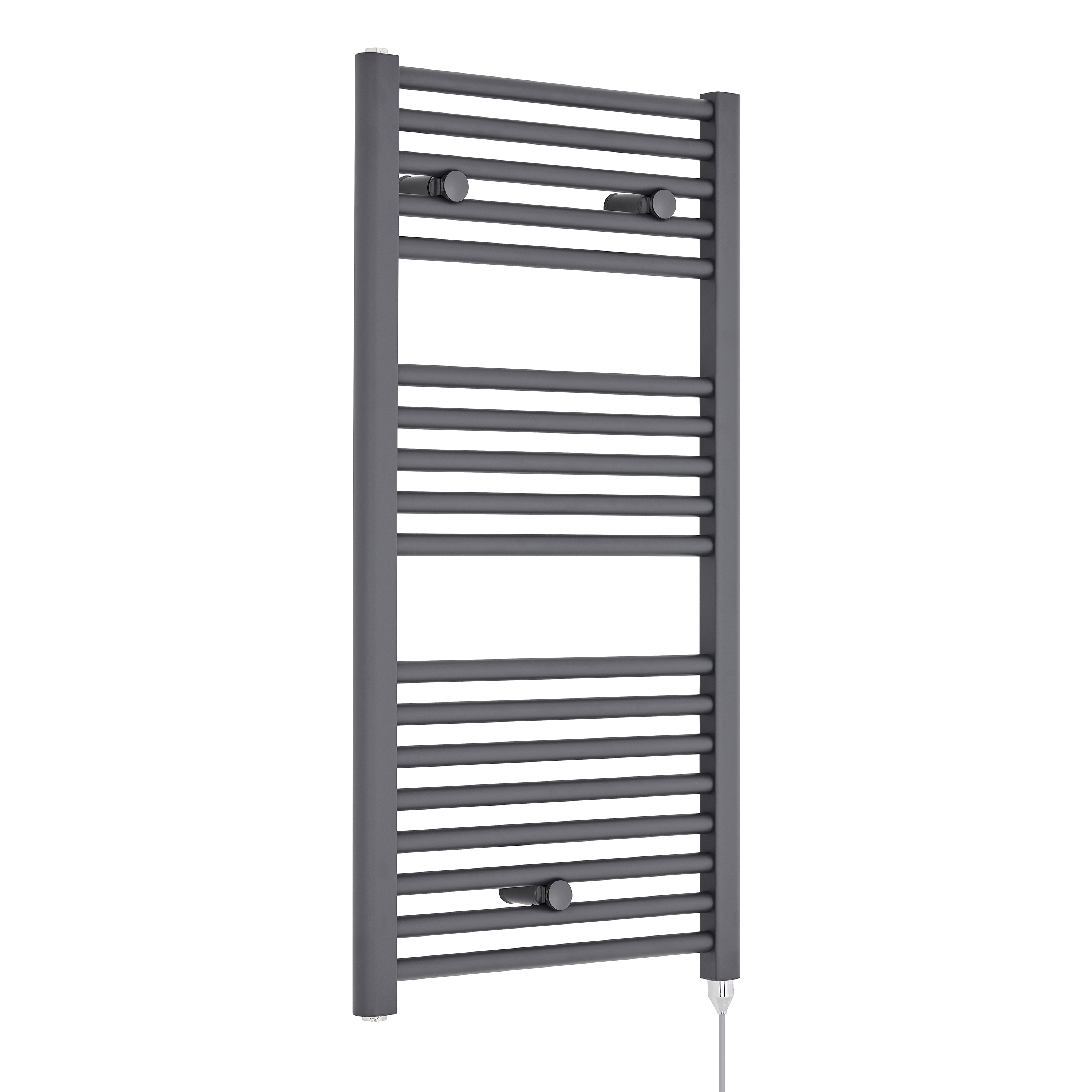 Nuie Anthracite Electric Towel Rail 480 x 920mm MTY154