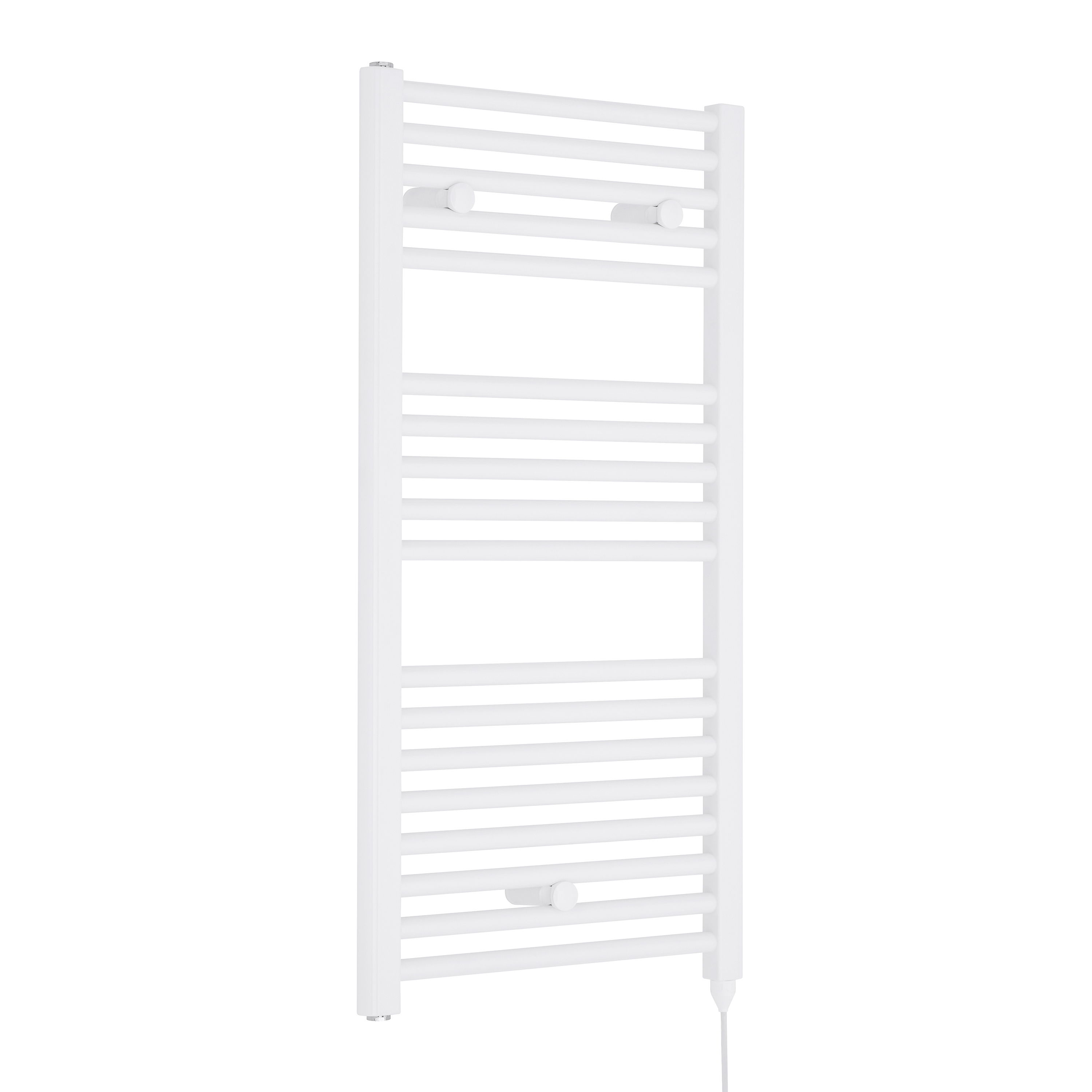 Nuie White Electric Towel Rail 480 x 920mm MTY157