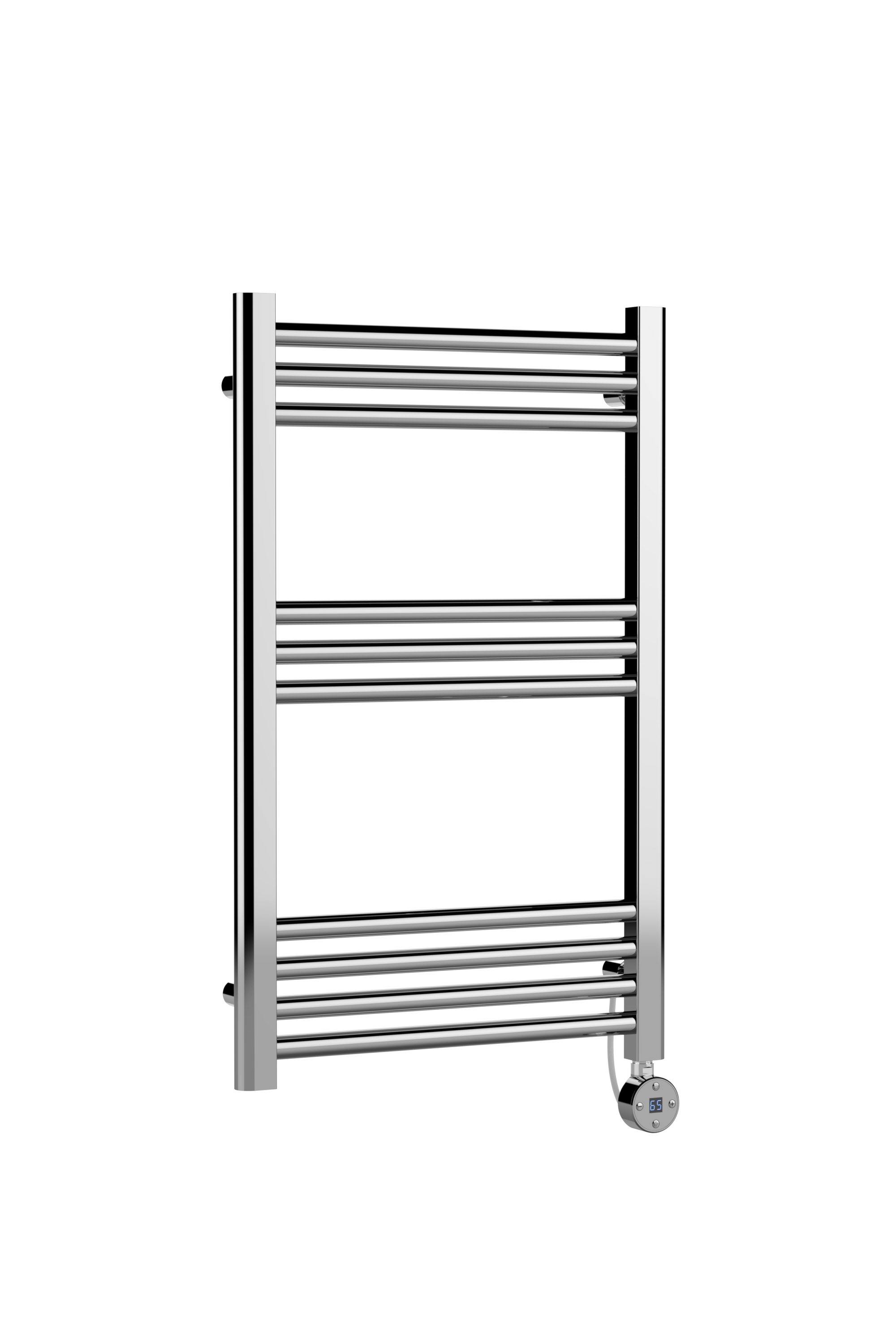 Hudson Reed Nuie Electric Bar Towel Rail Chrome Round Straight Radiator 800x500 MTY359
