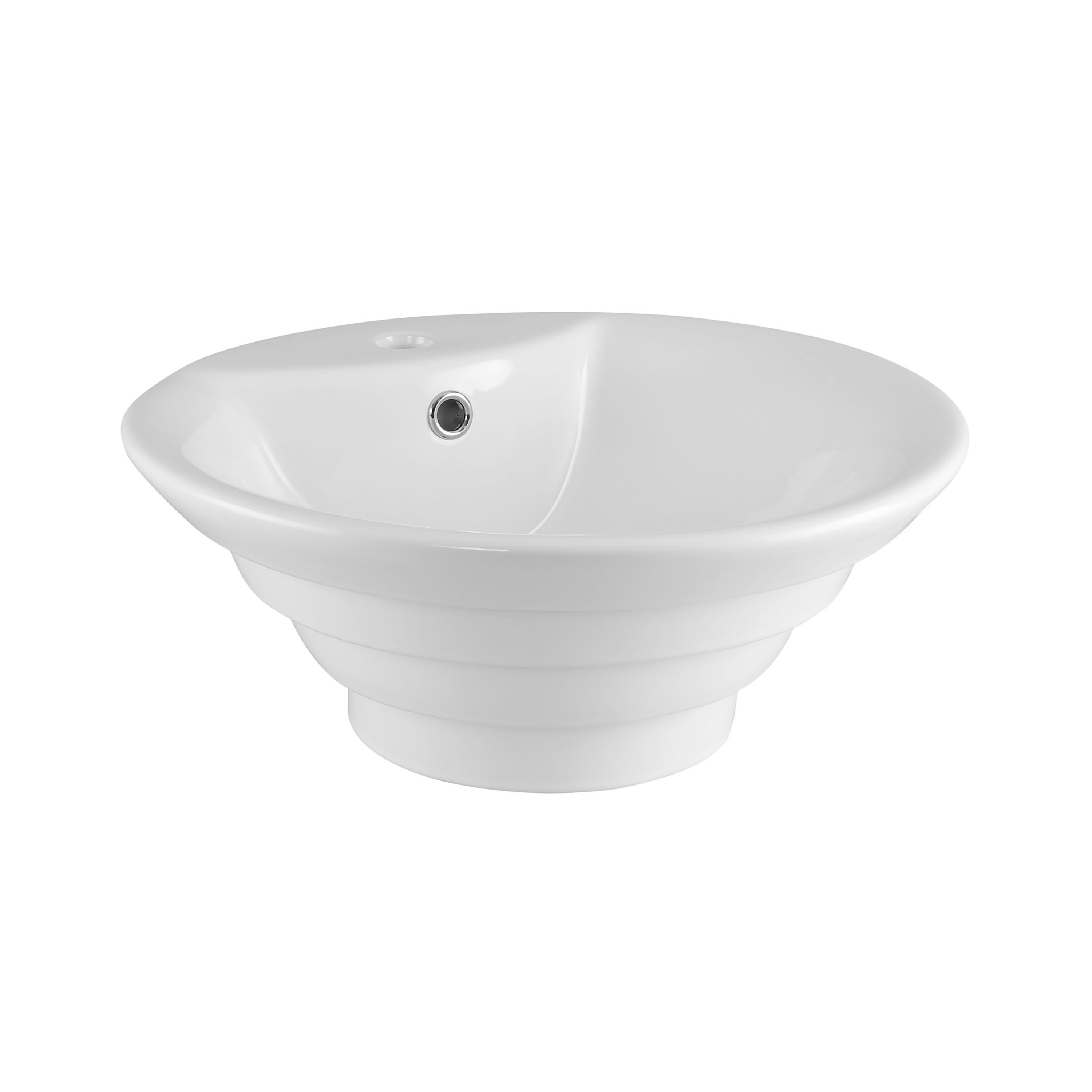 Hudson Reed Nuie Basin White Round Vessel NBV006
