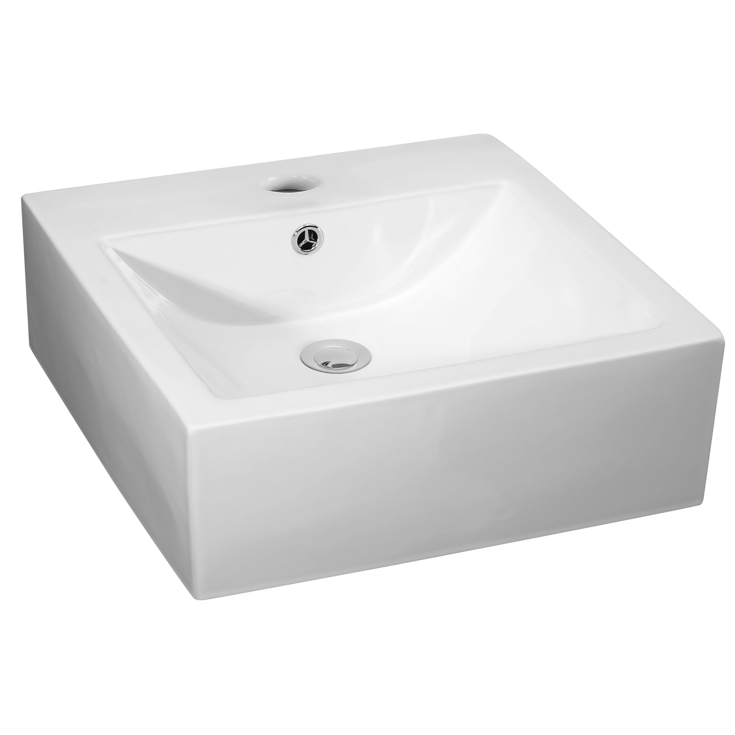 Hudson Reed Nuie Basin White Square Vessel NBV102