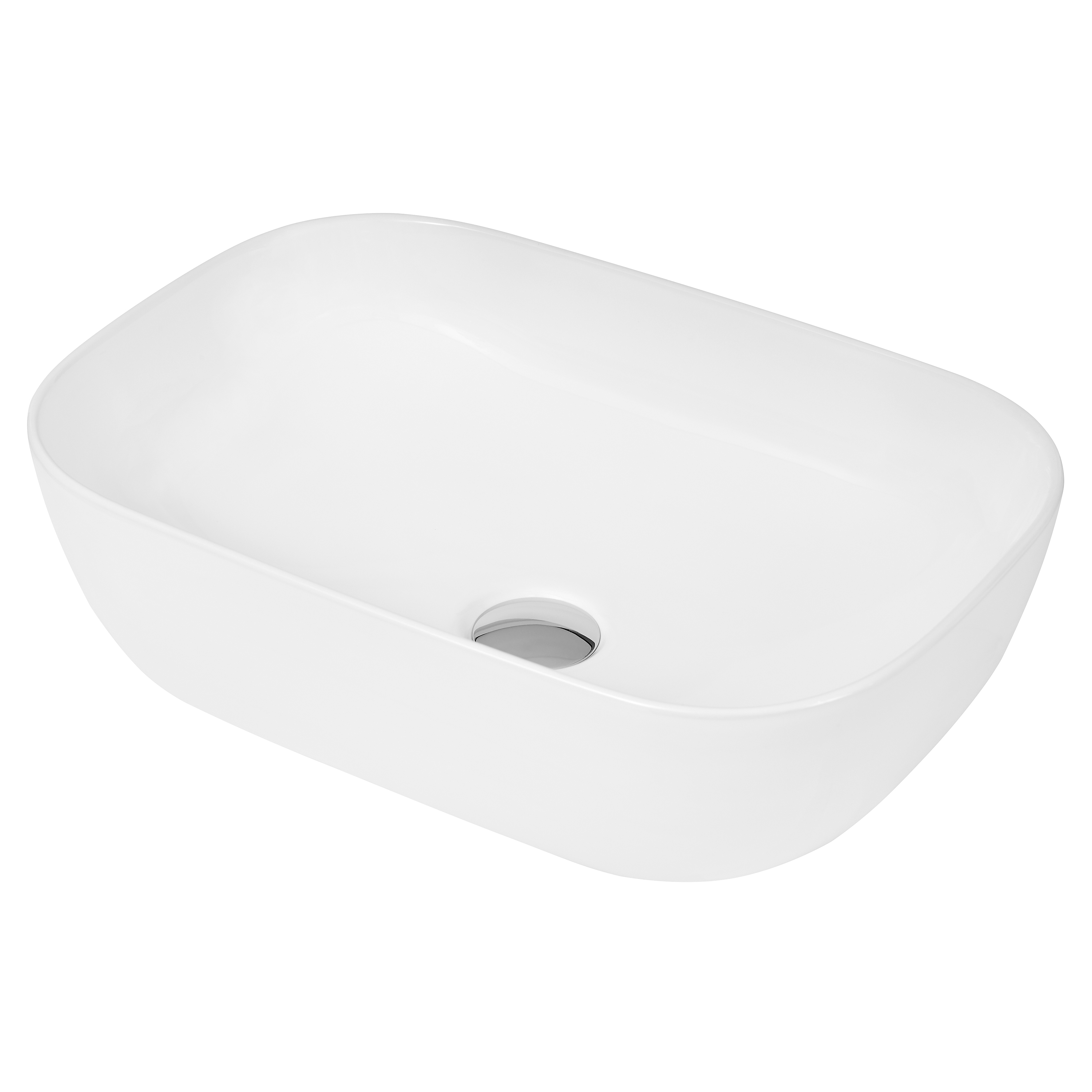 Hudson Reed Nuie Basin White Rectangular Vessel NBV158