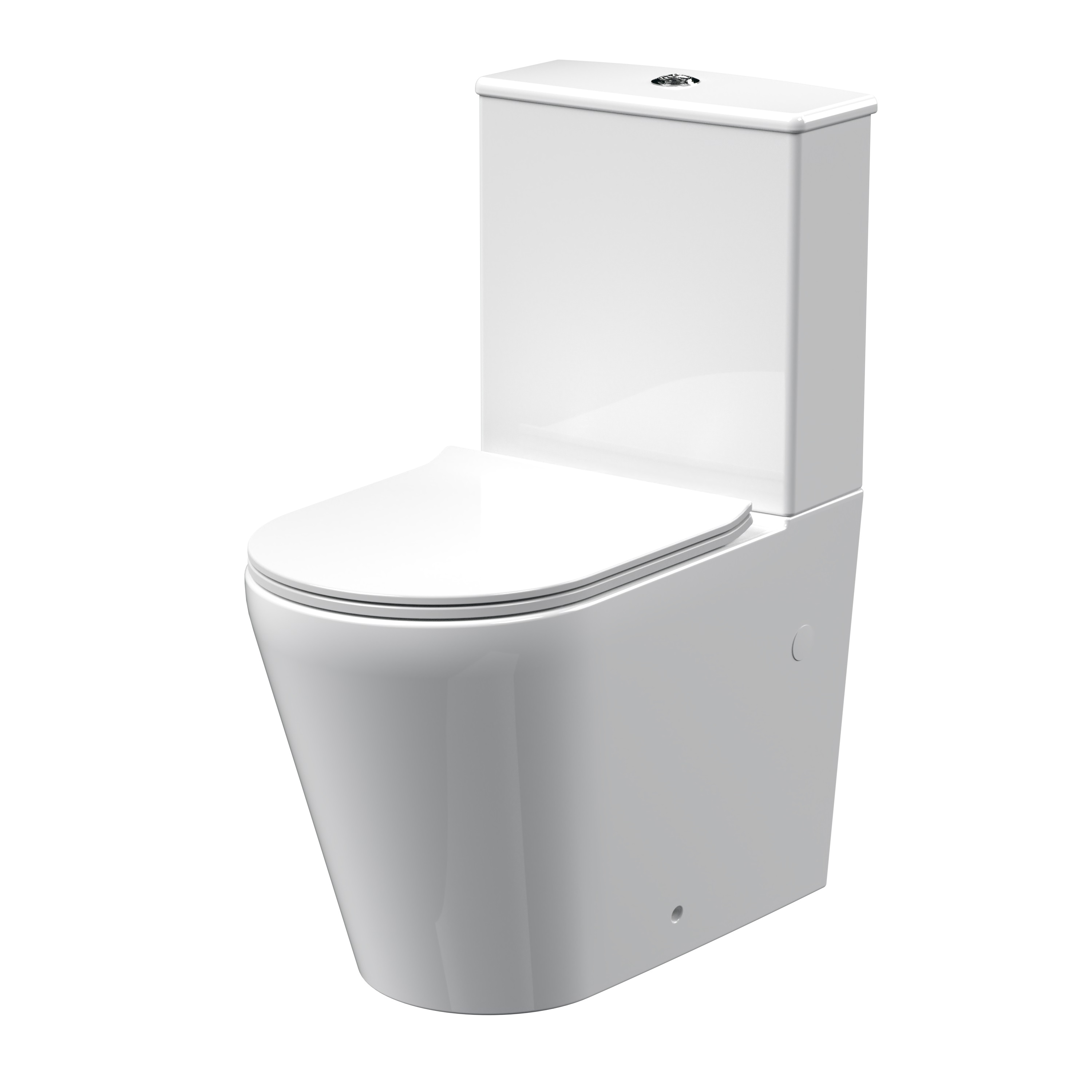 Nuie Fenton White Pan, Cistern and Seat NCG650