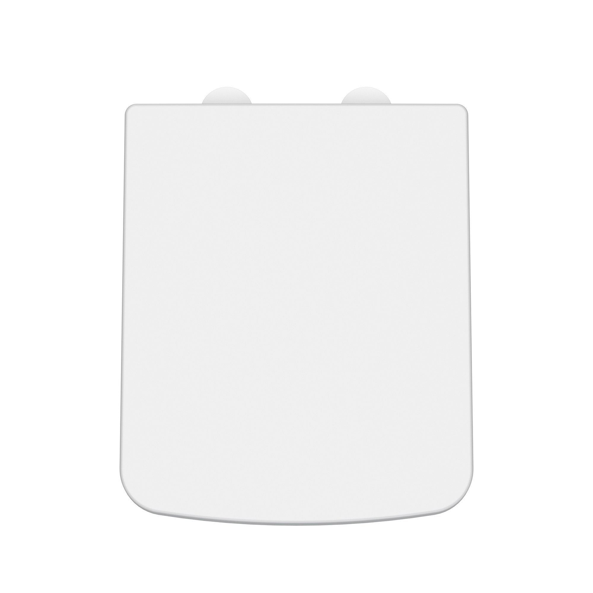 Hudson Reed Nuie Toilet Seat Gloss White Square Soft Close NCH198W