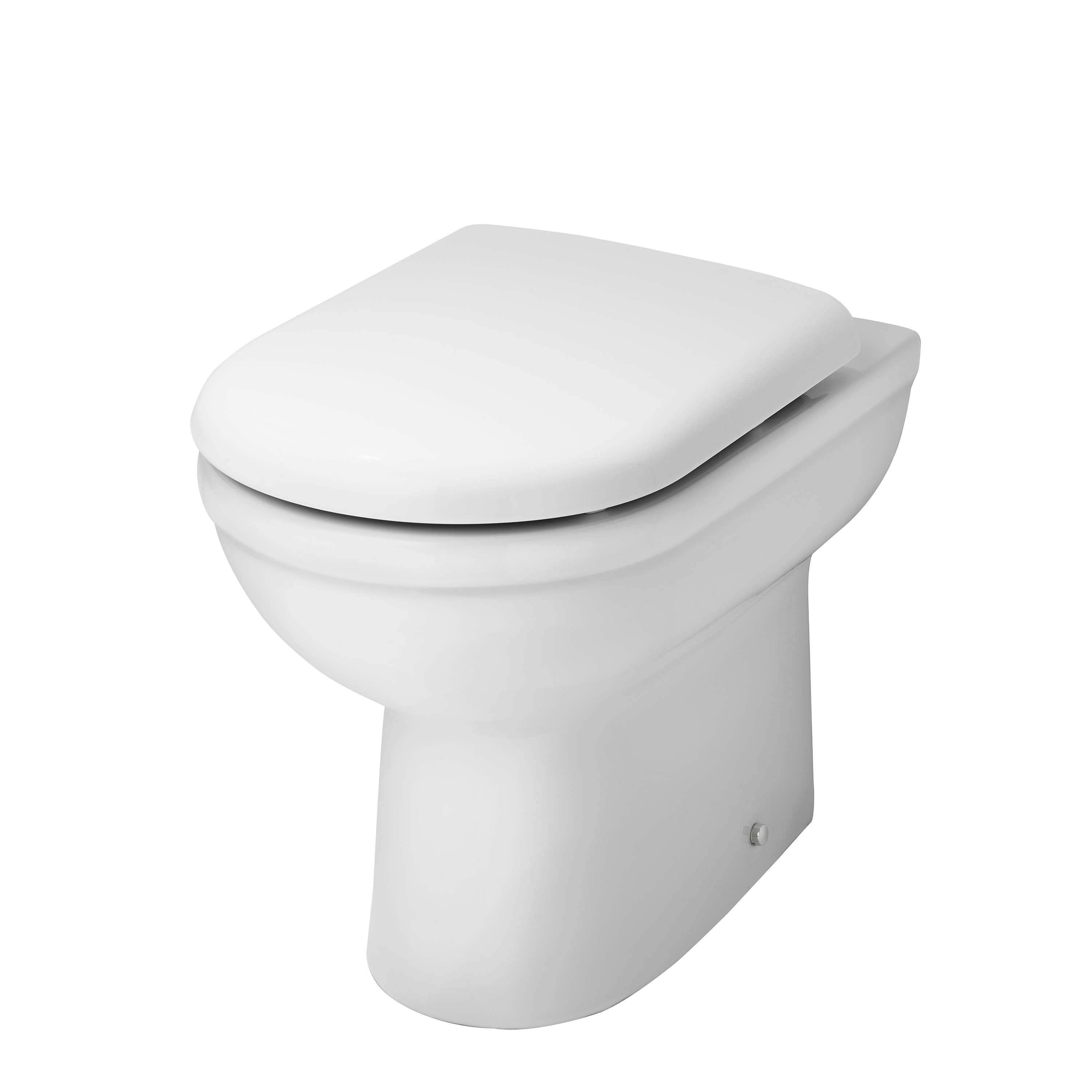 Nuie Ivo White Comfort Height Back to Wall Pan NCS296