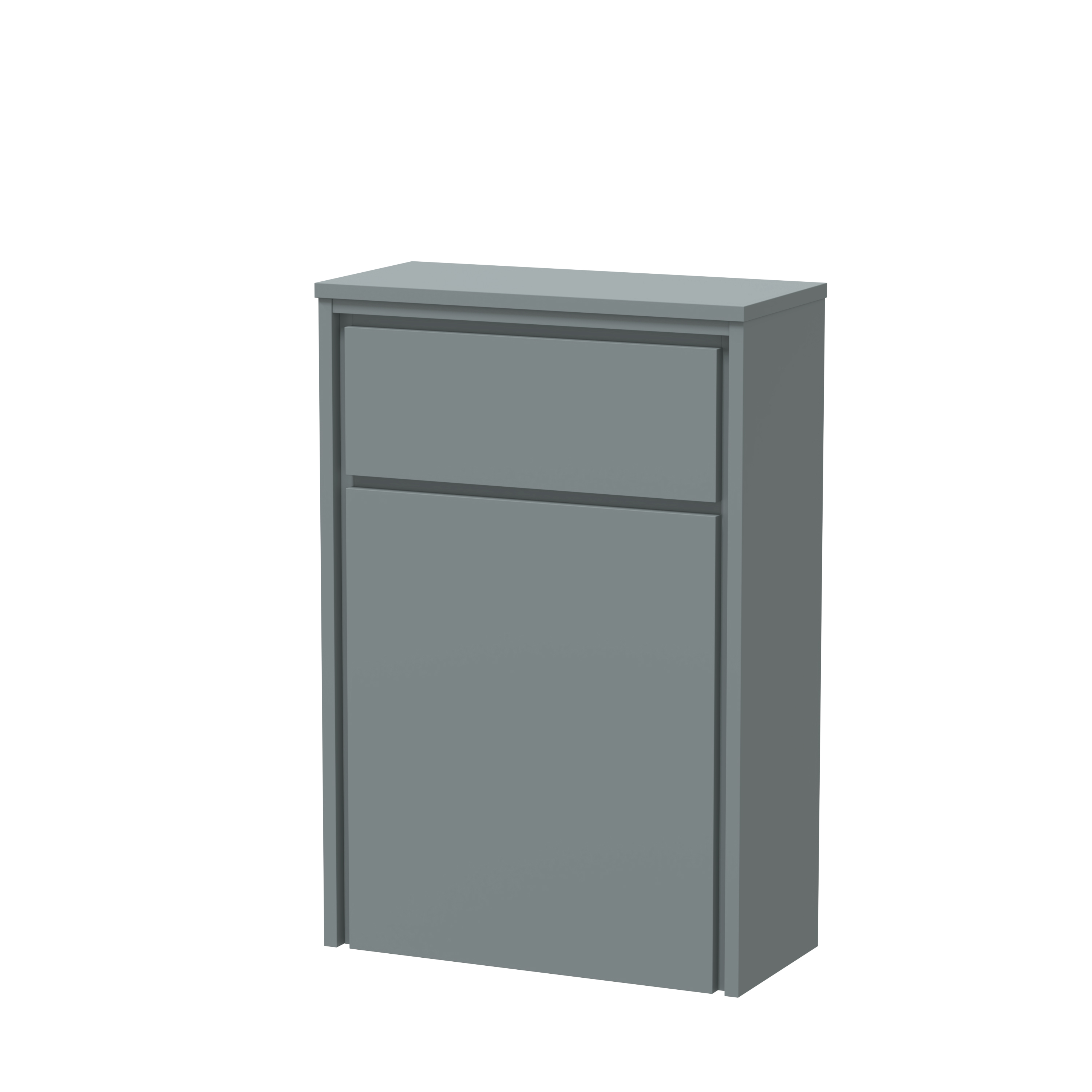 Hudson Reed Lille Coastal Grey 550mm WC Unit 255 Deep NFF2341