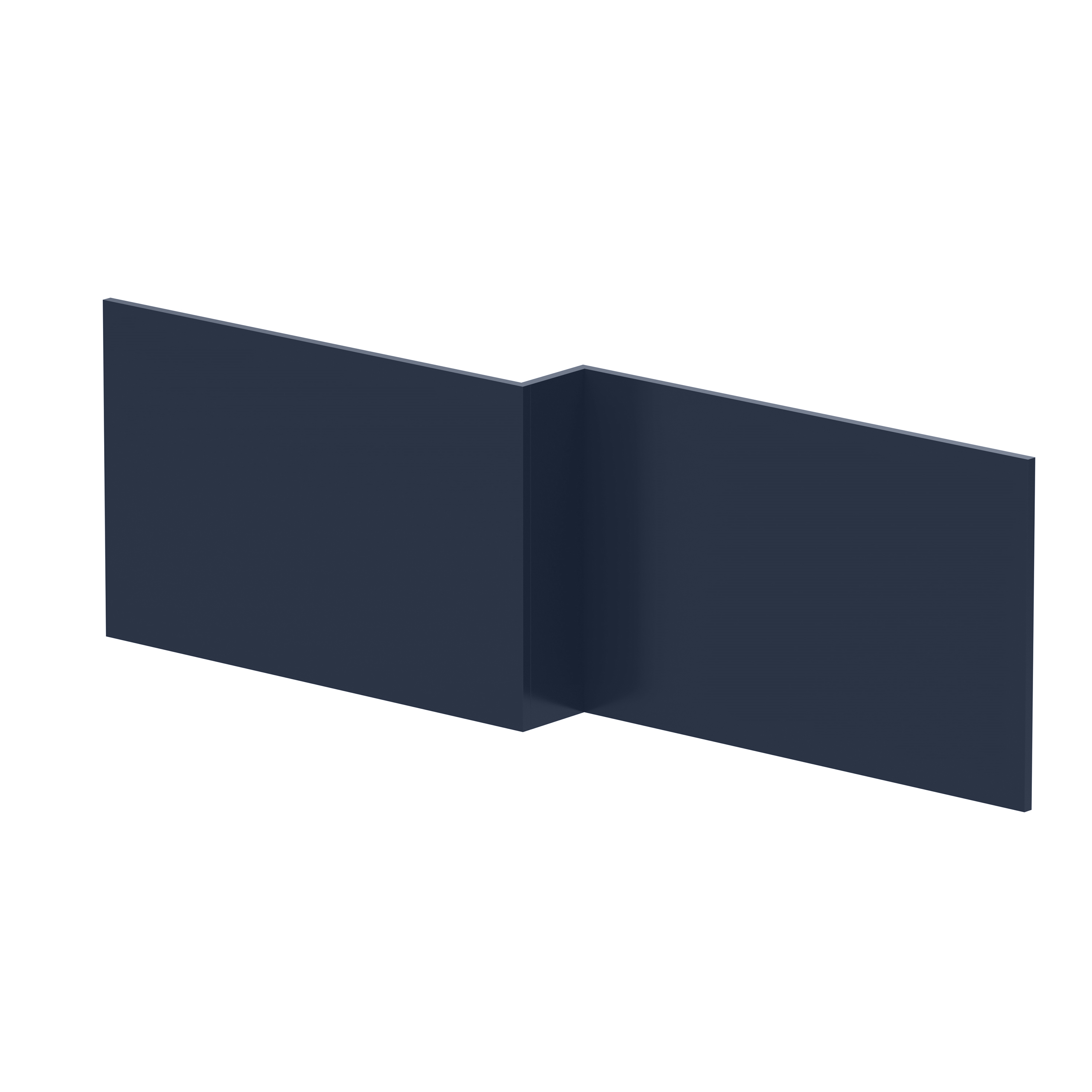 Hudson Reed Nuie Midnight Blue 1700mm Square Shower Bath Front Panel NMP2935