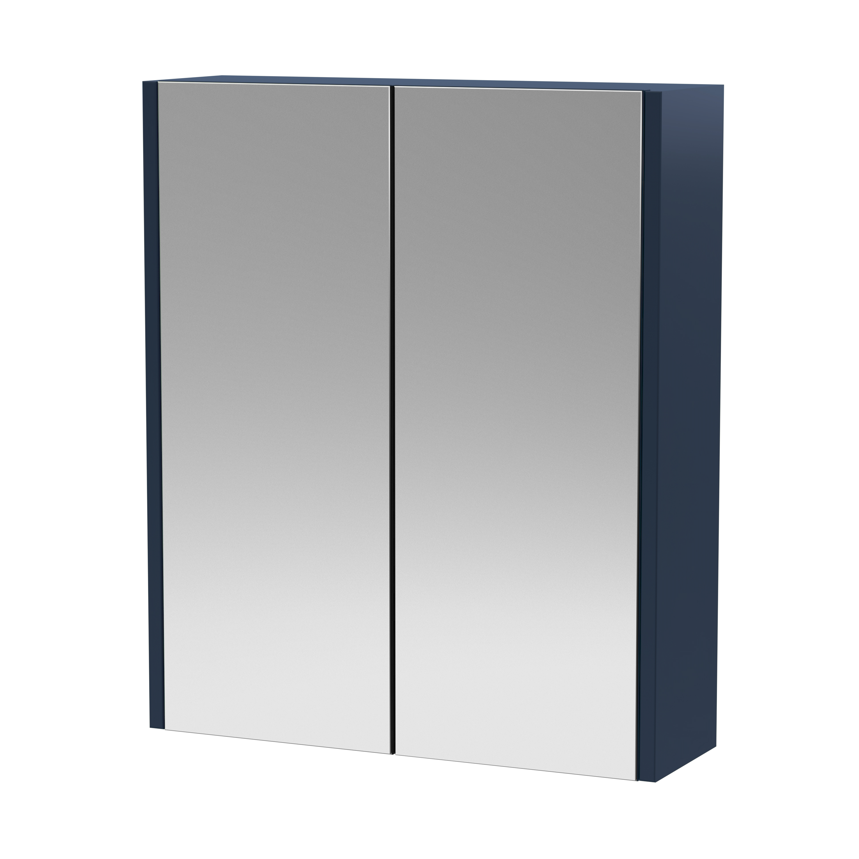 Hudson Reed Juno Indigo Blue 600mm Mirror Unit 50 50 NPF2917