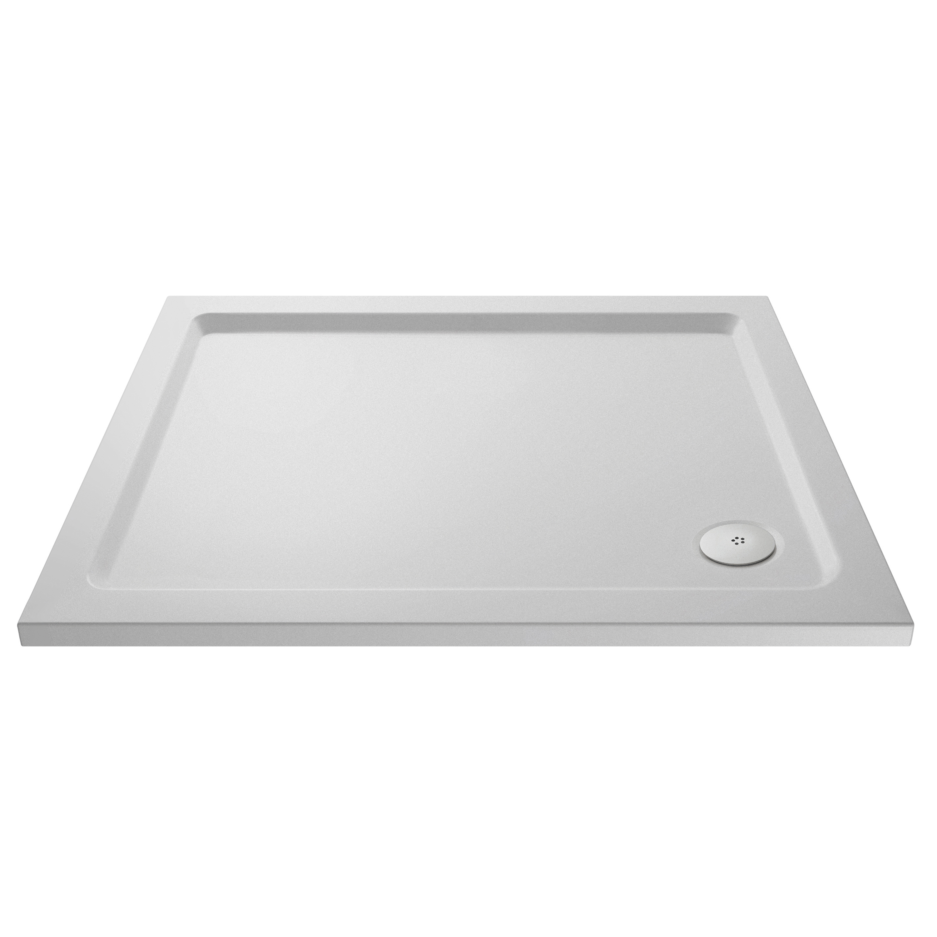 Hudson Reed Nuie Rectangular White Slip Resistant Shower Tray 1200 x 900mm NSR024