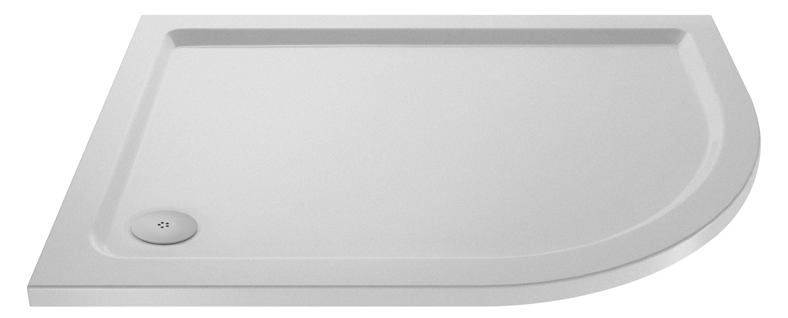 Hudson Reed Nuie Offset Quadrant Tray White Slip Resistant Shower RH 1200 x 900mm NSR115