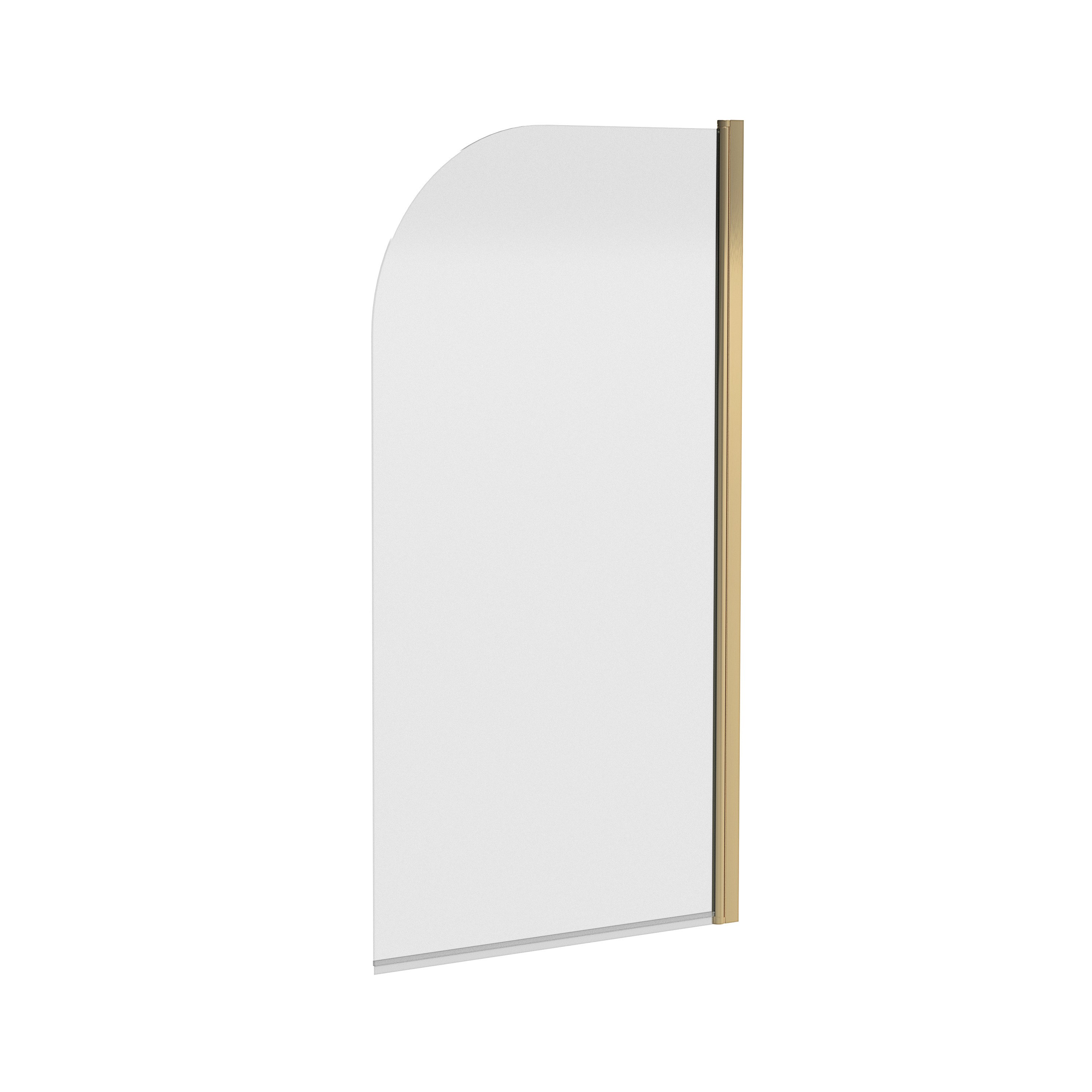 Hudson Reed Nuie Pacific Brushed Brass Round Bath Screen NSS18
