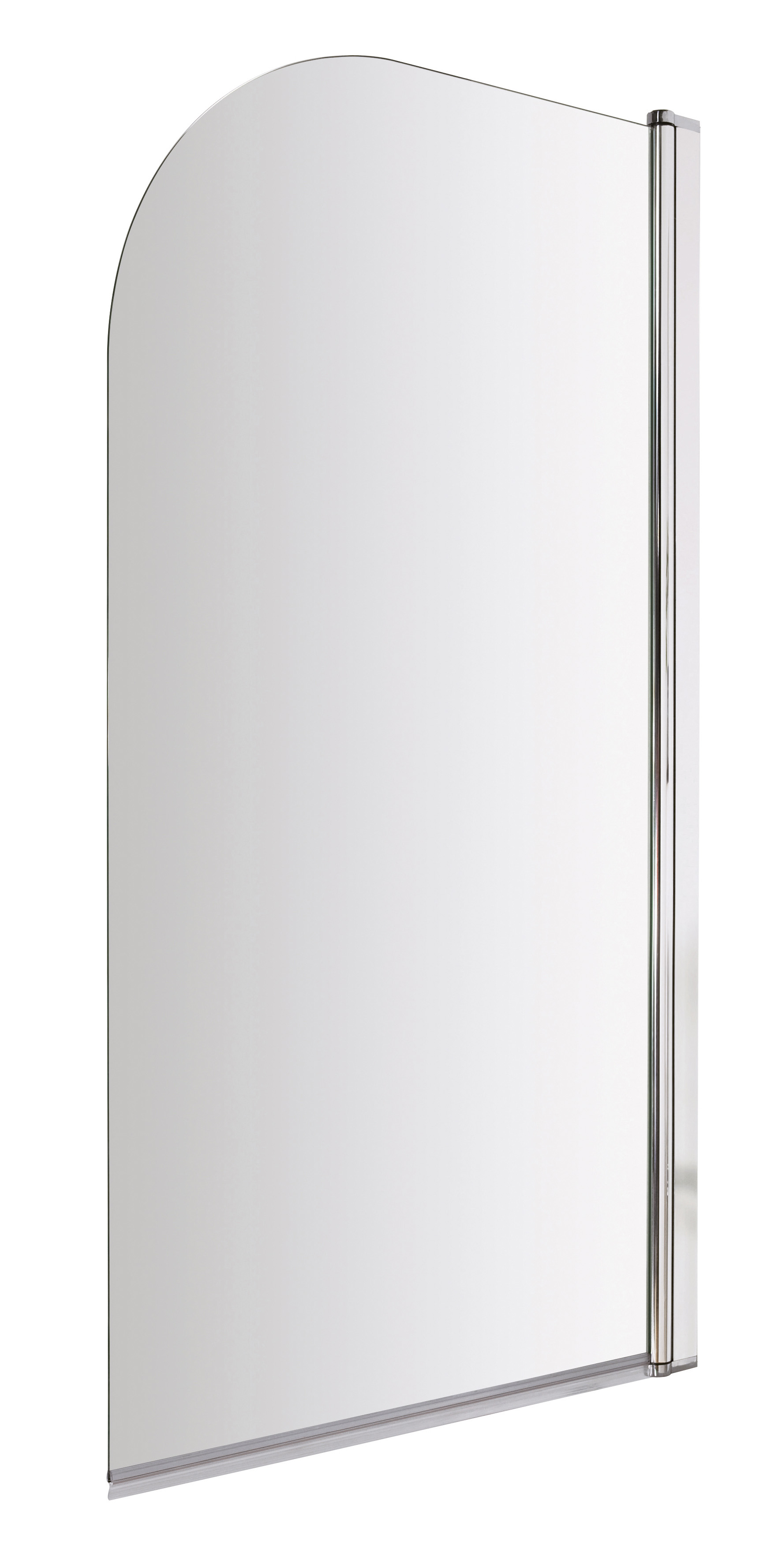 Hudson Reed Nuie Bath Screen Chrome Round NSS1