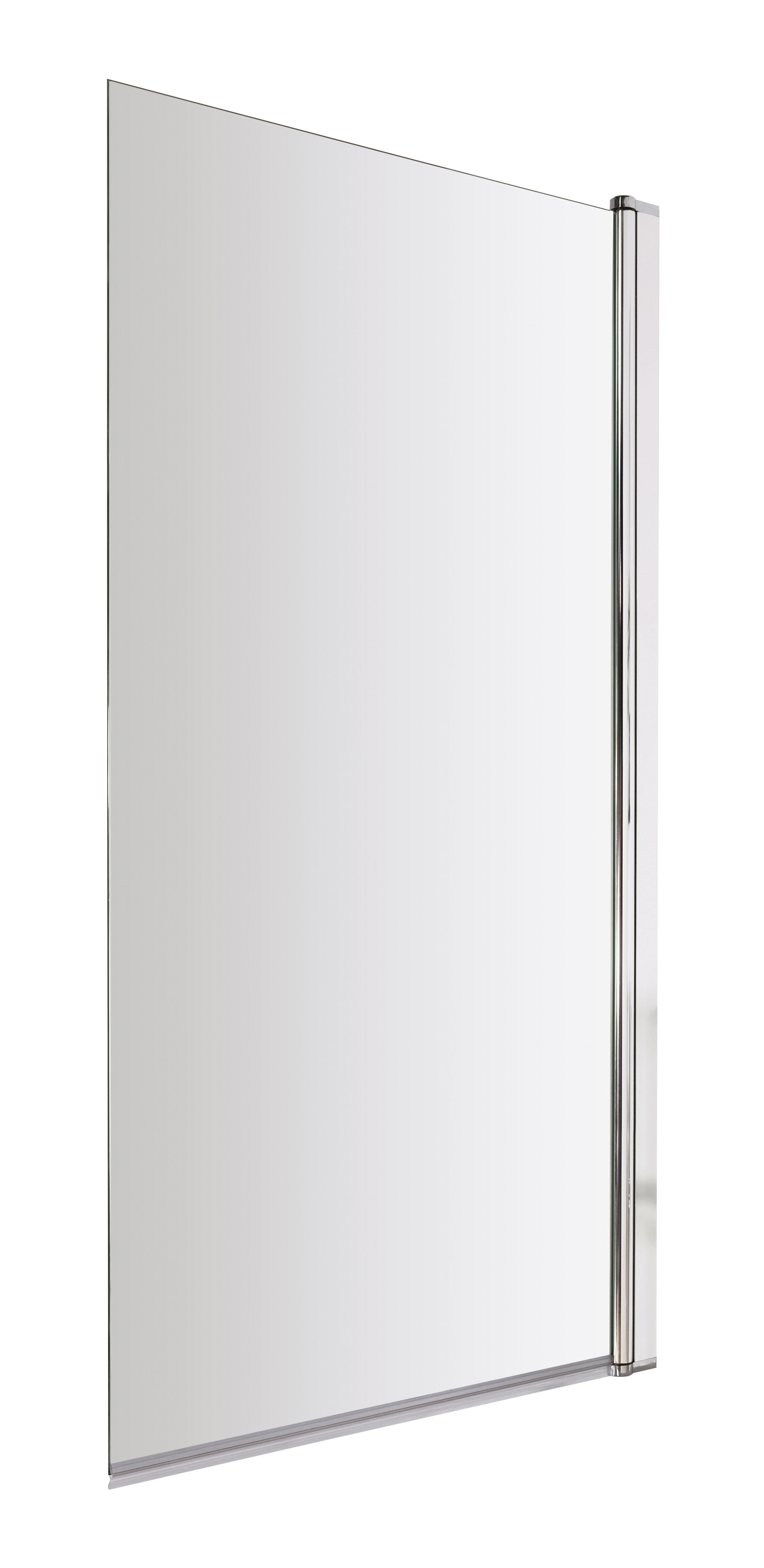 Hudson Reed Nuie Bath Screen Chrome Square NSSQ